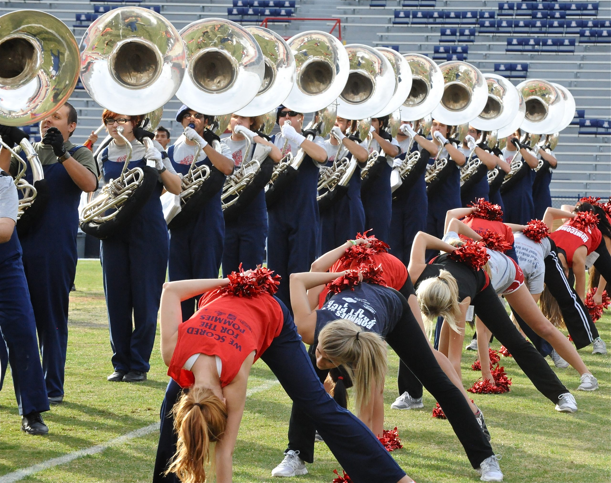 Pride Band Day Rehearsal