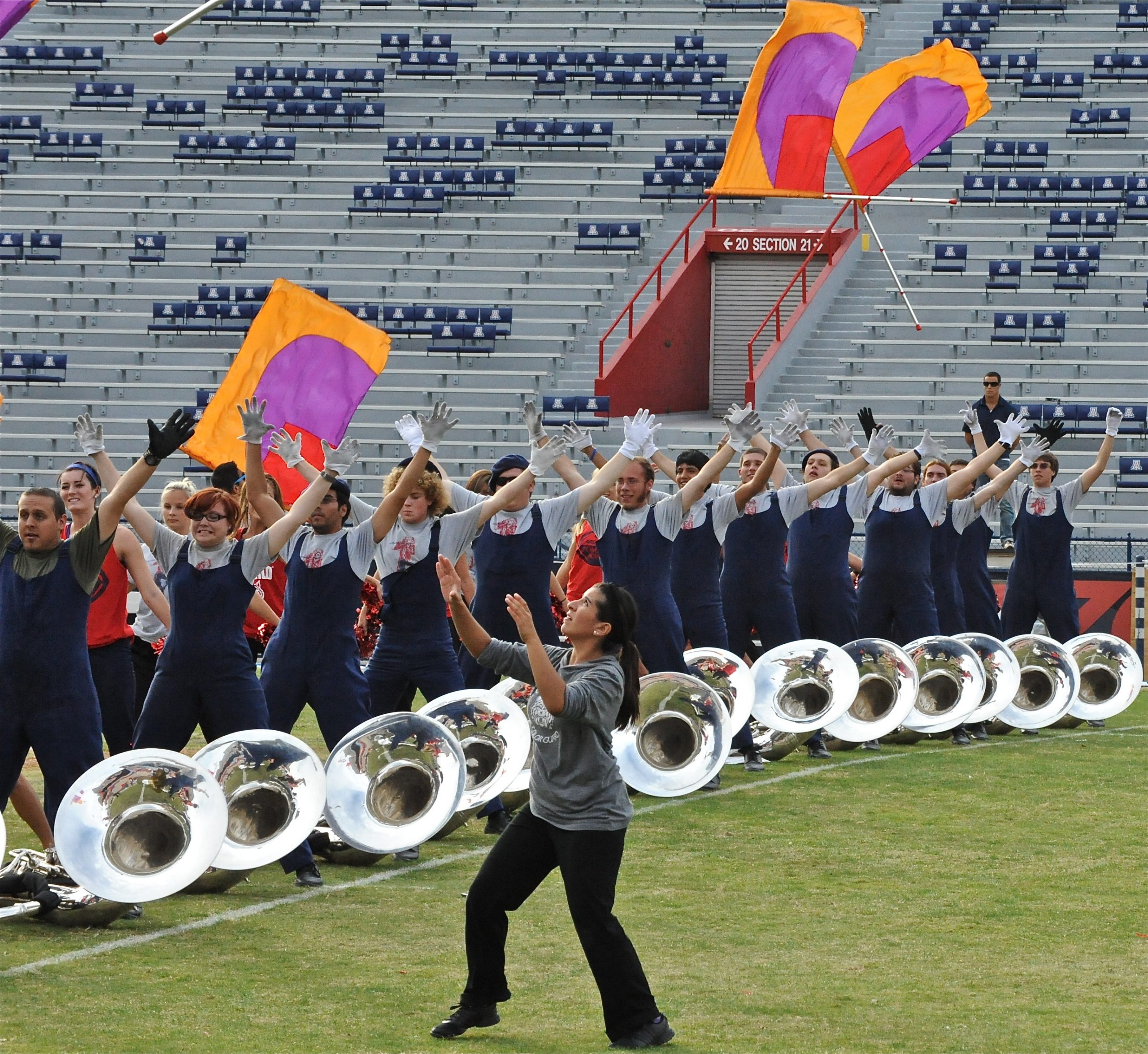 Pride Band Day Rehearsal