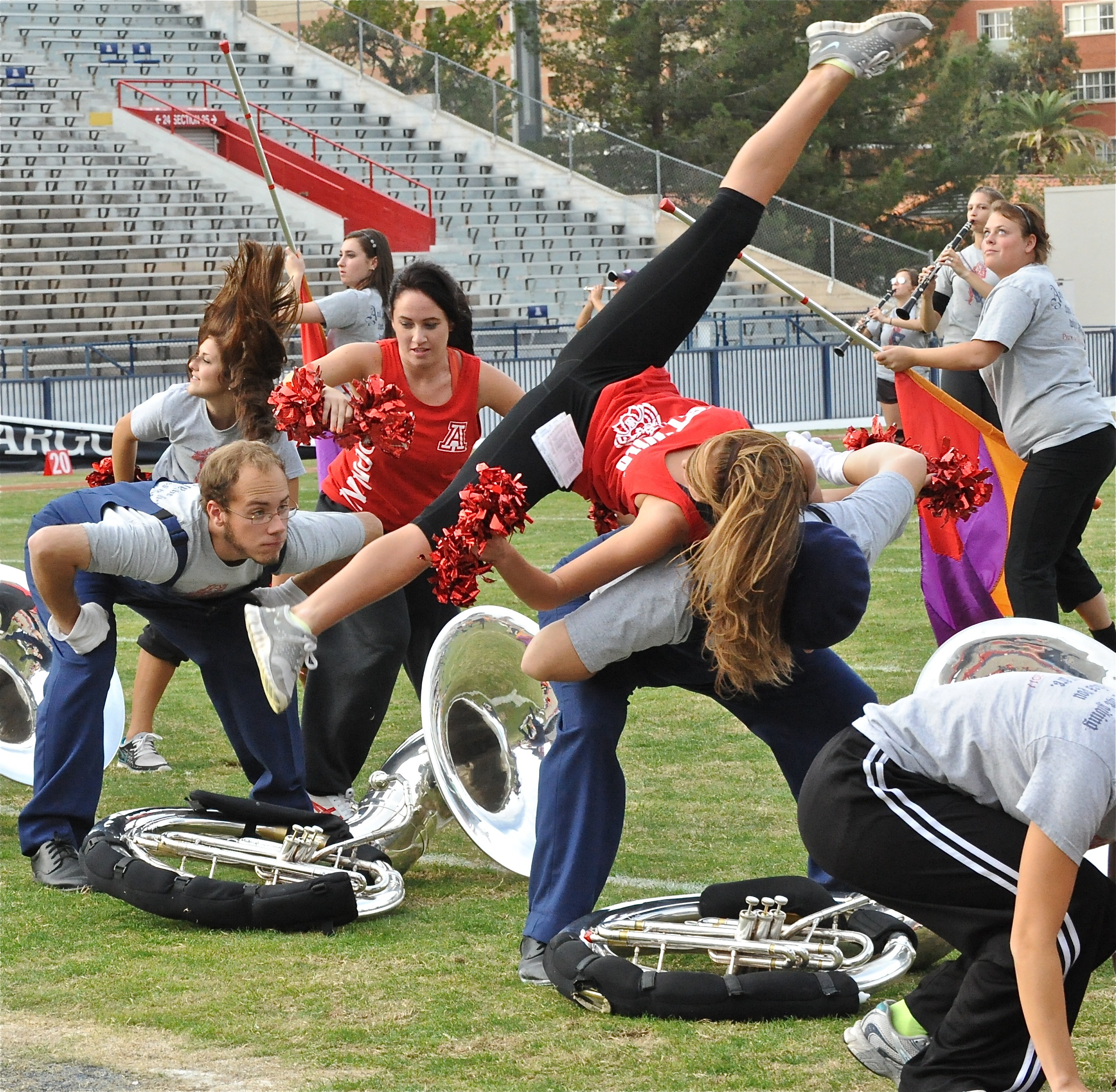 Pride Band Day Rehearsal