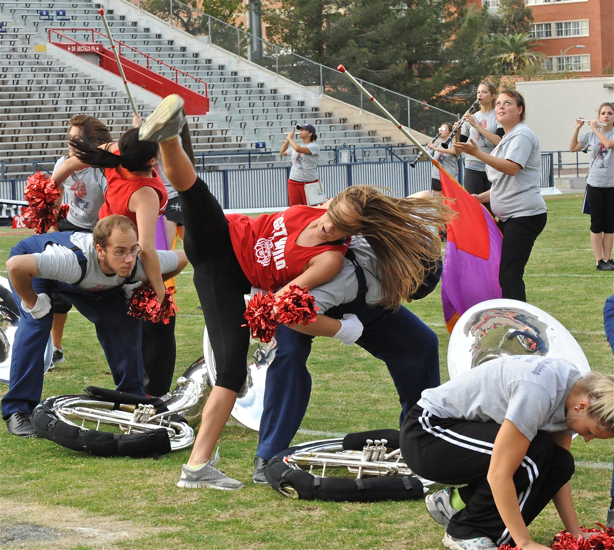 Pride Band Day Rehearsal