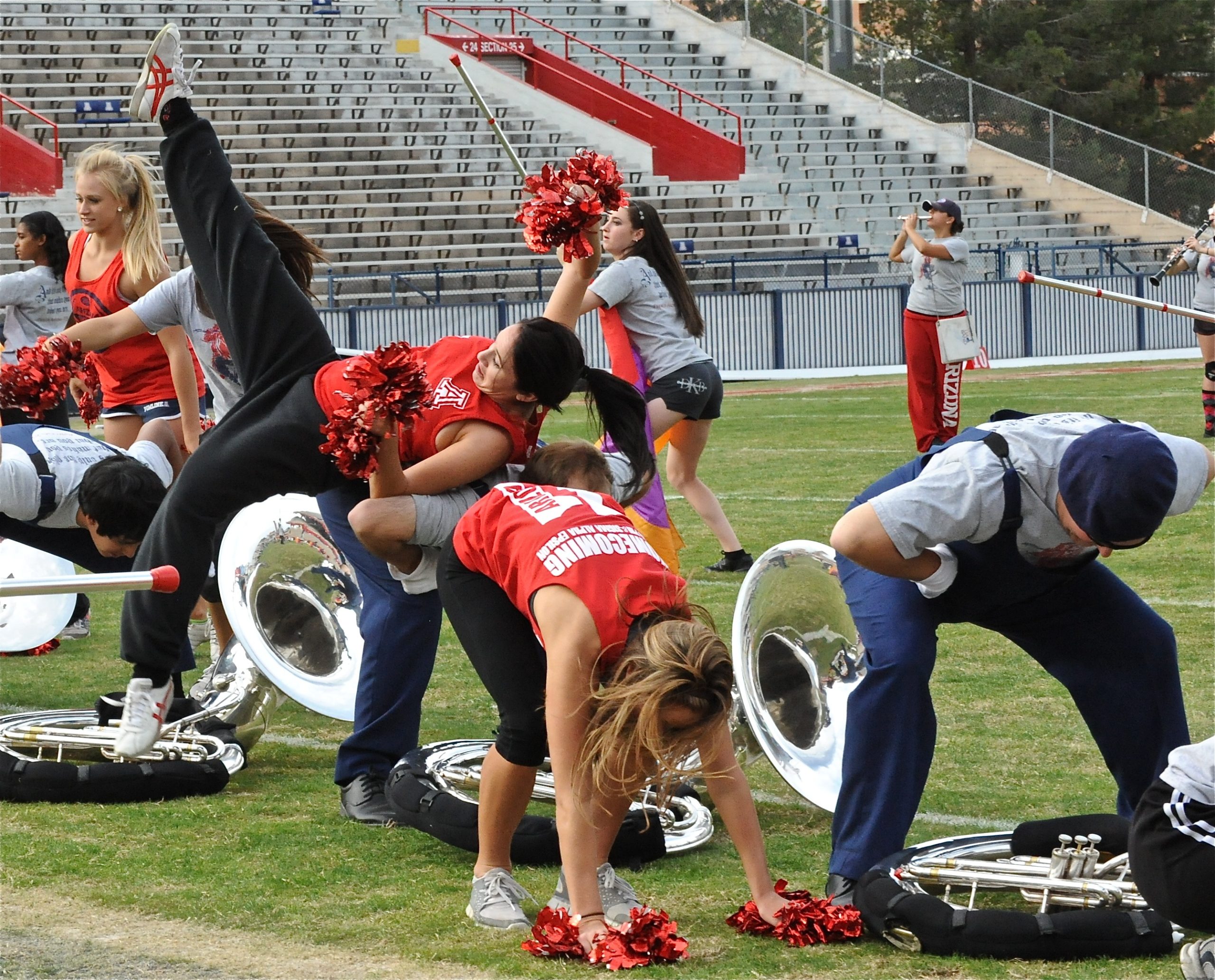 Pride Band Day Rehearsal