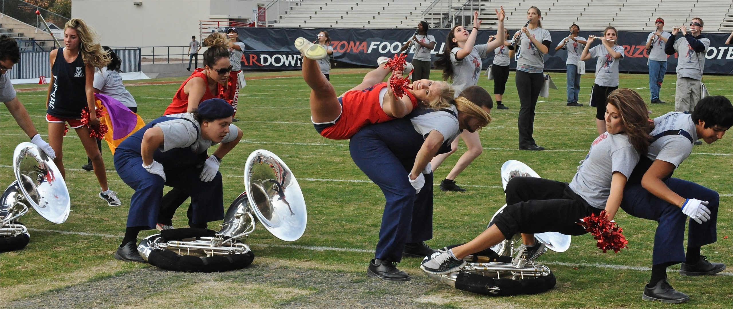 Pride Band Day Rehearsal