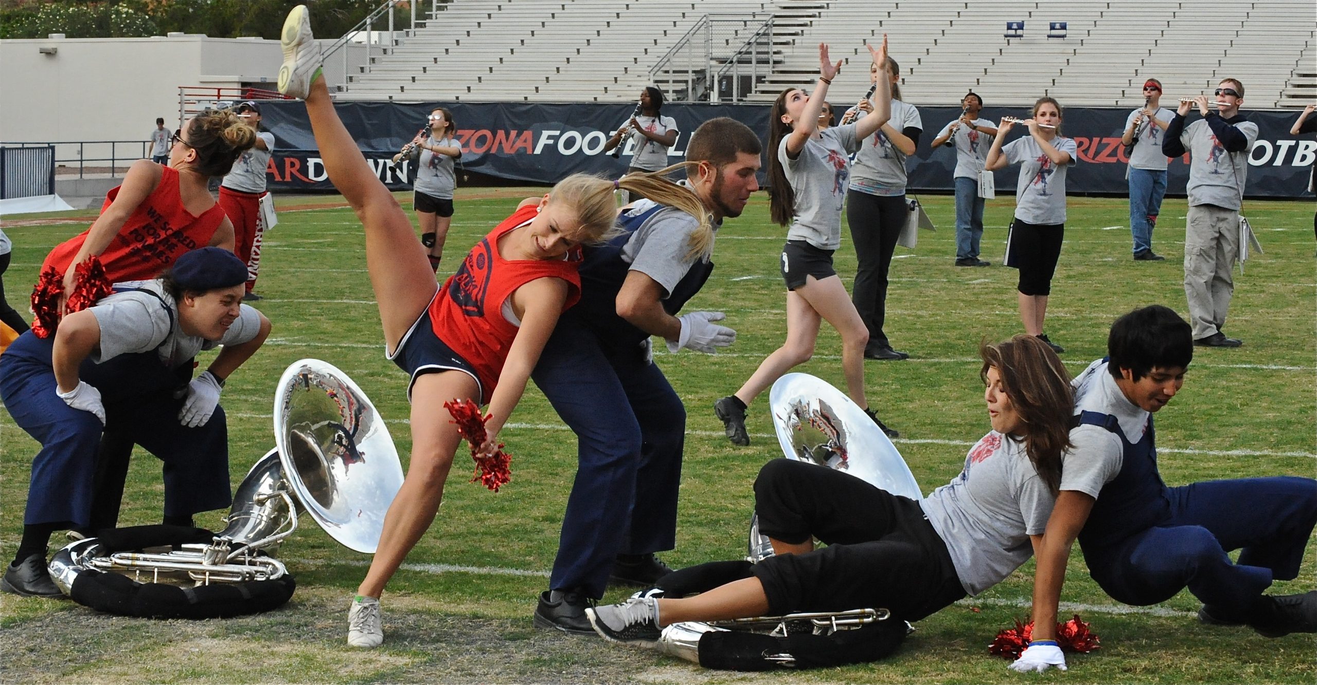 Pride Band Day Rehearsal
