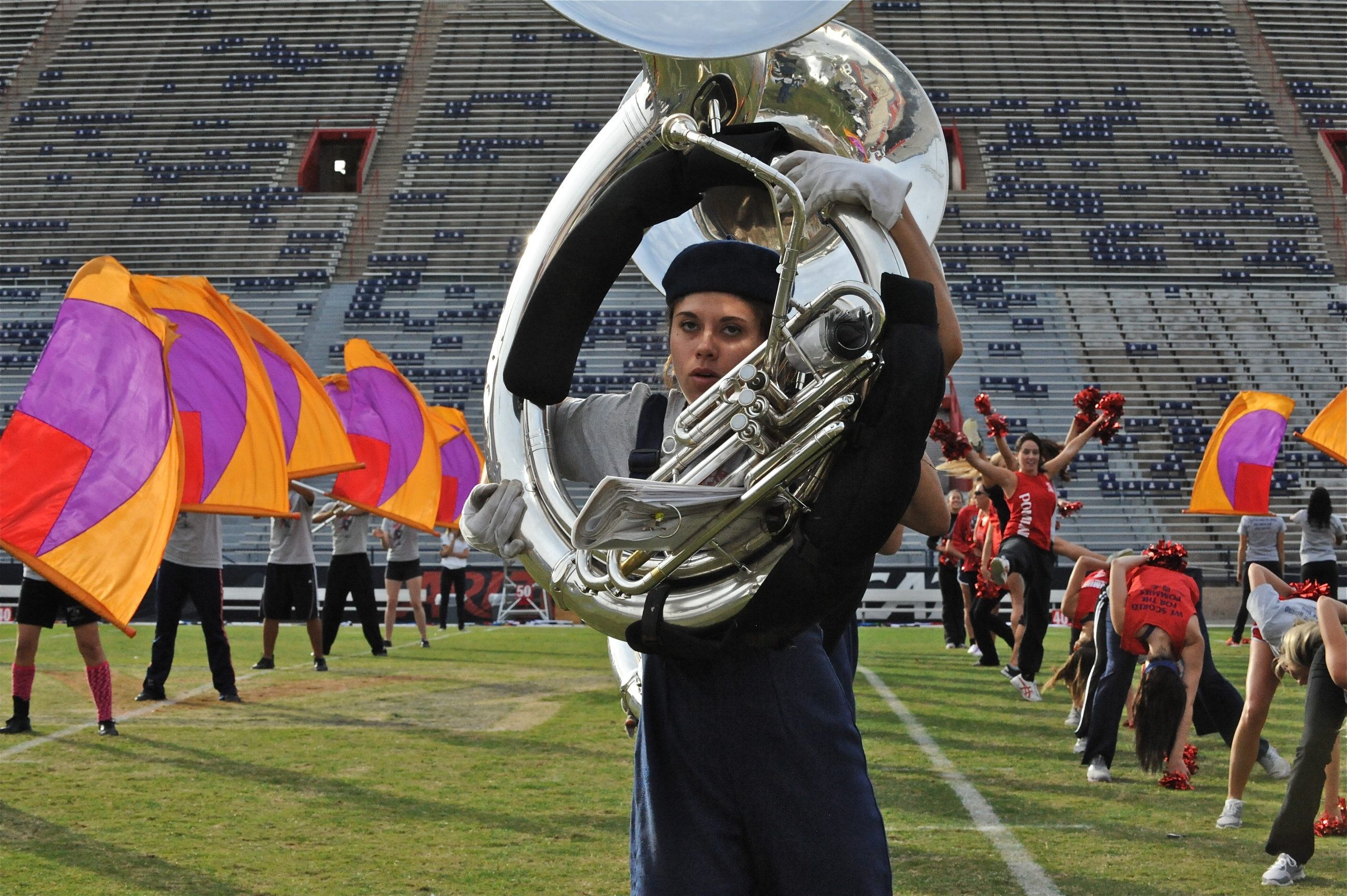 Pride Band Day Rehearsal