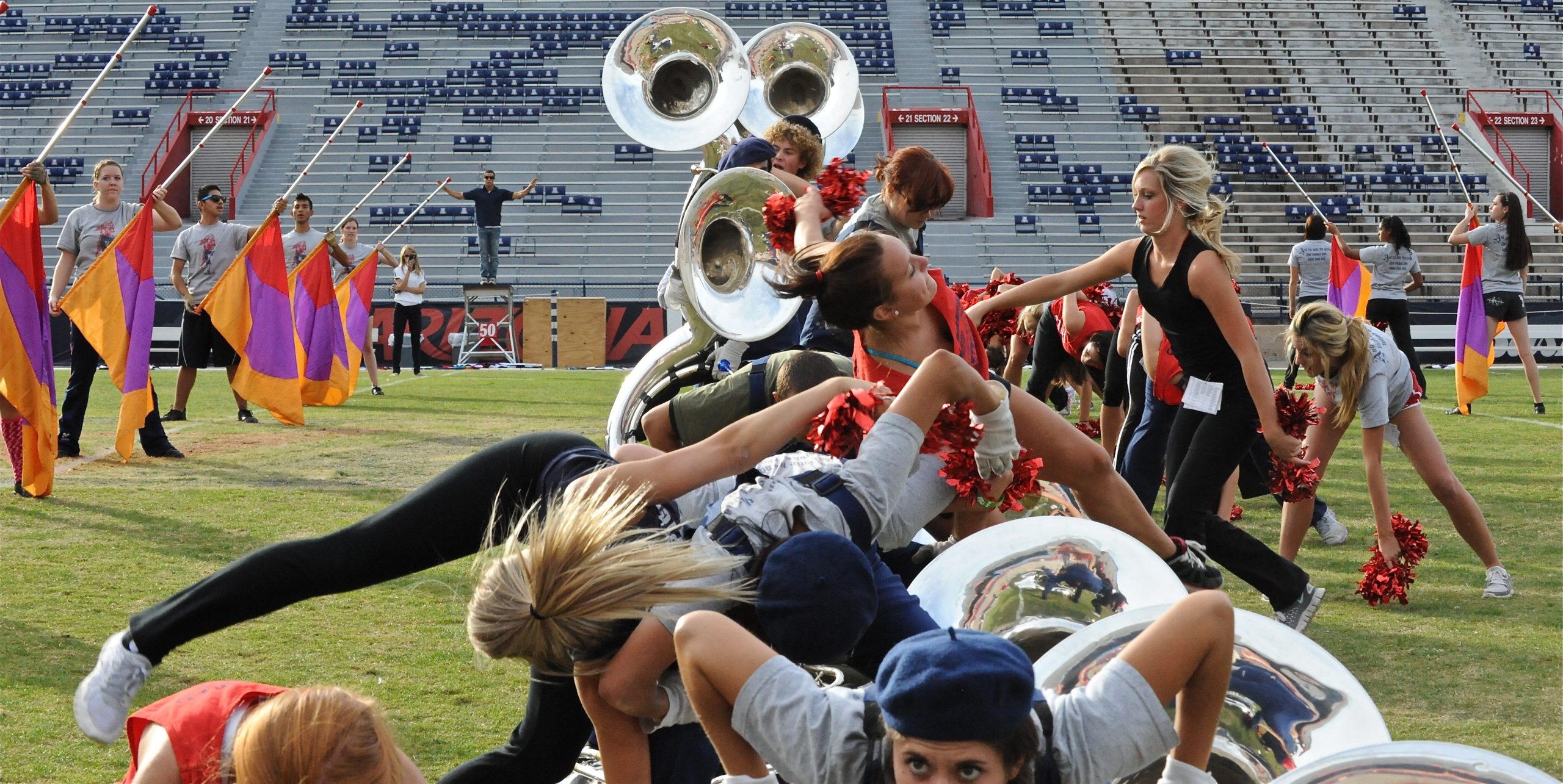 Pride Band Day Rehearsal