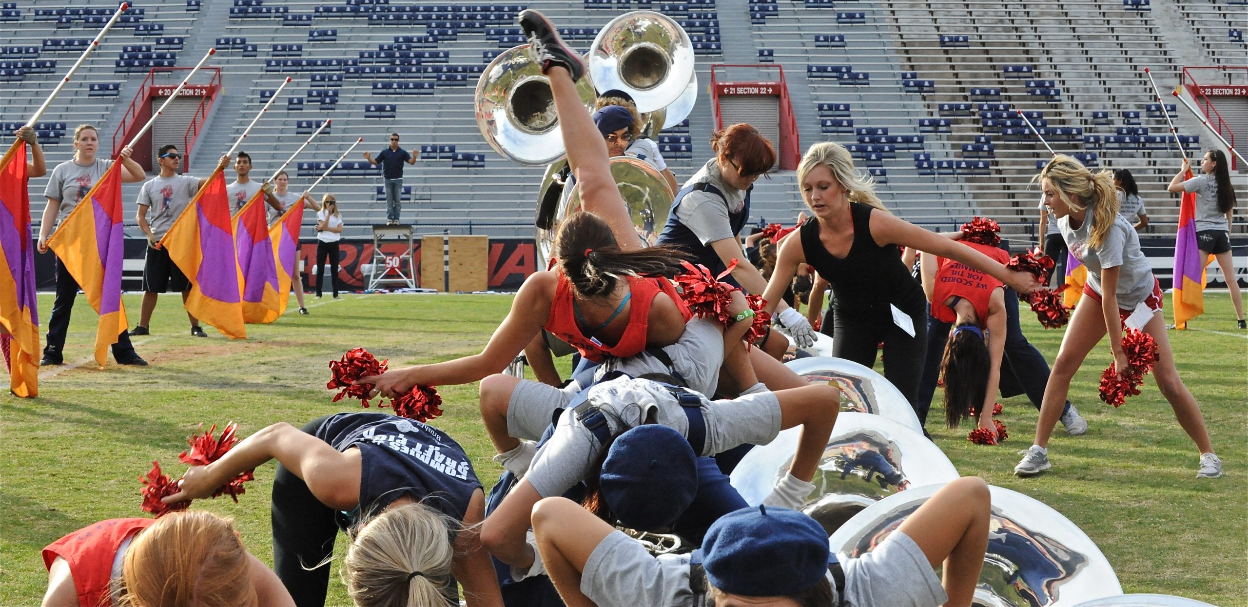 Pride Band Day Rehearsal