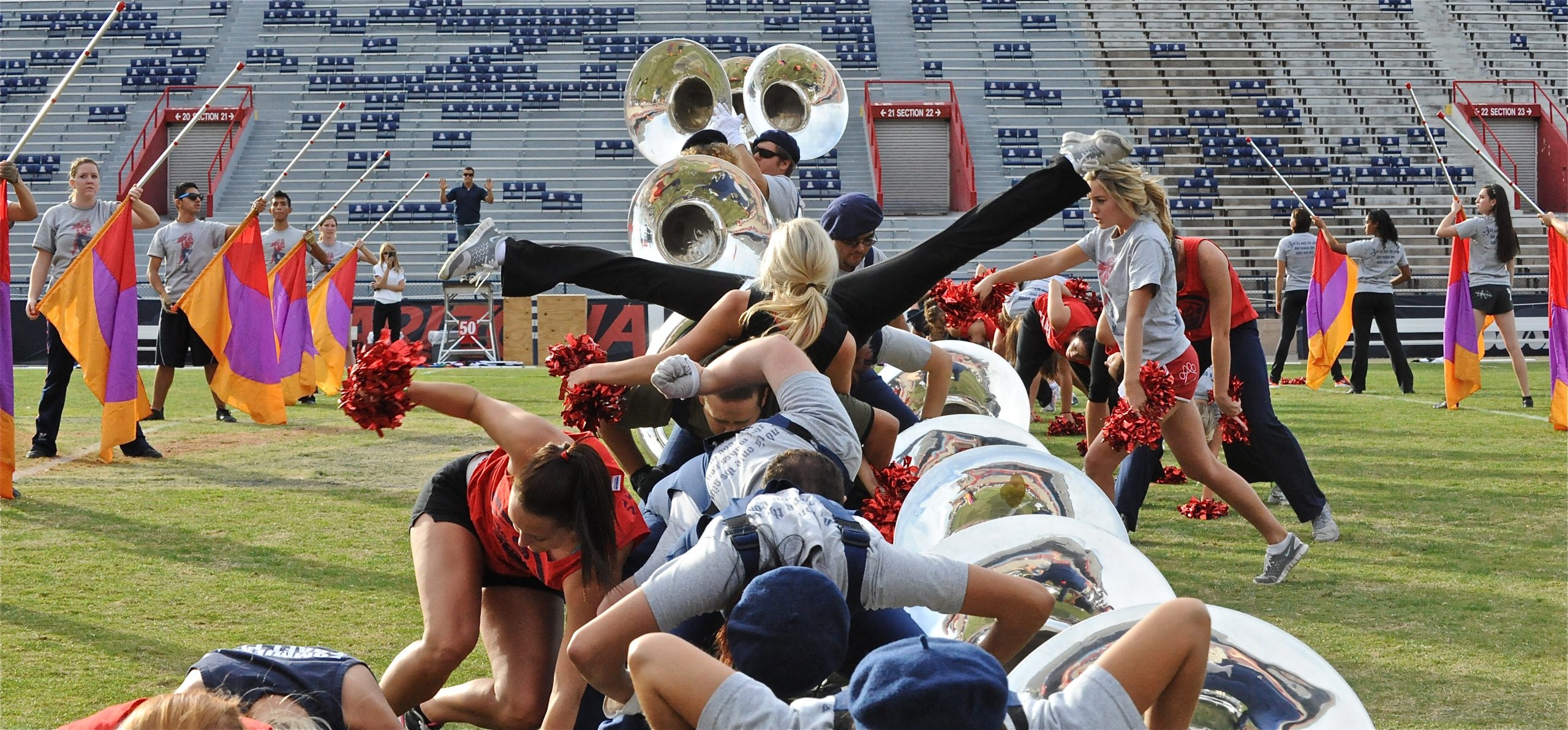 Pride Band Day Rehearsal