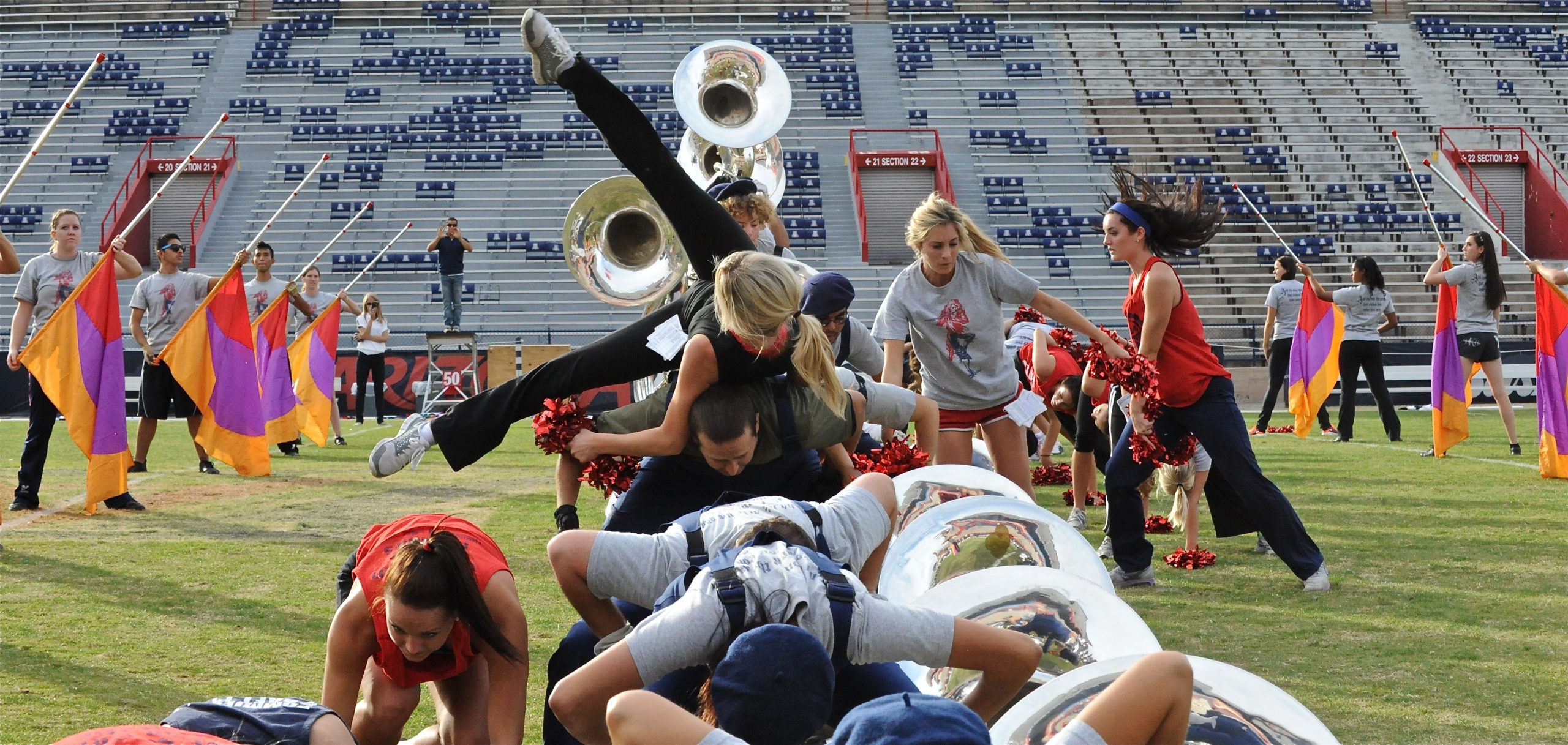 Pride Band Day Rehearsal