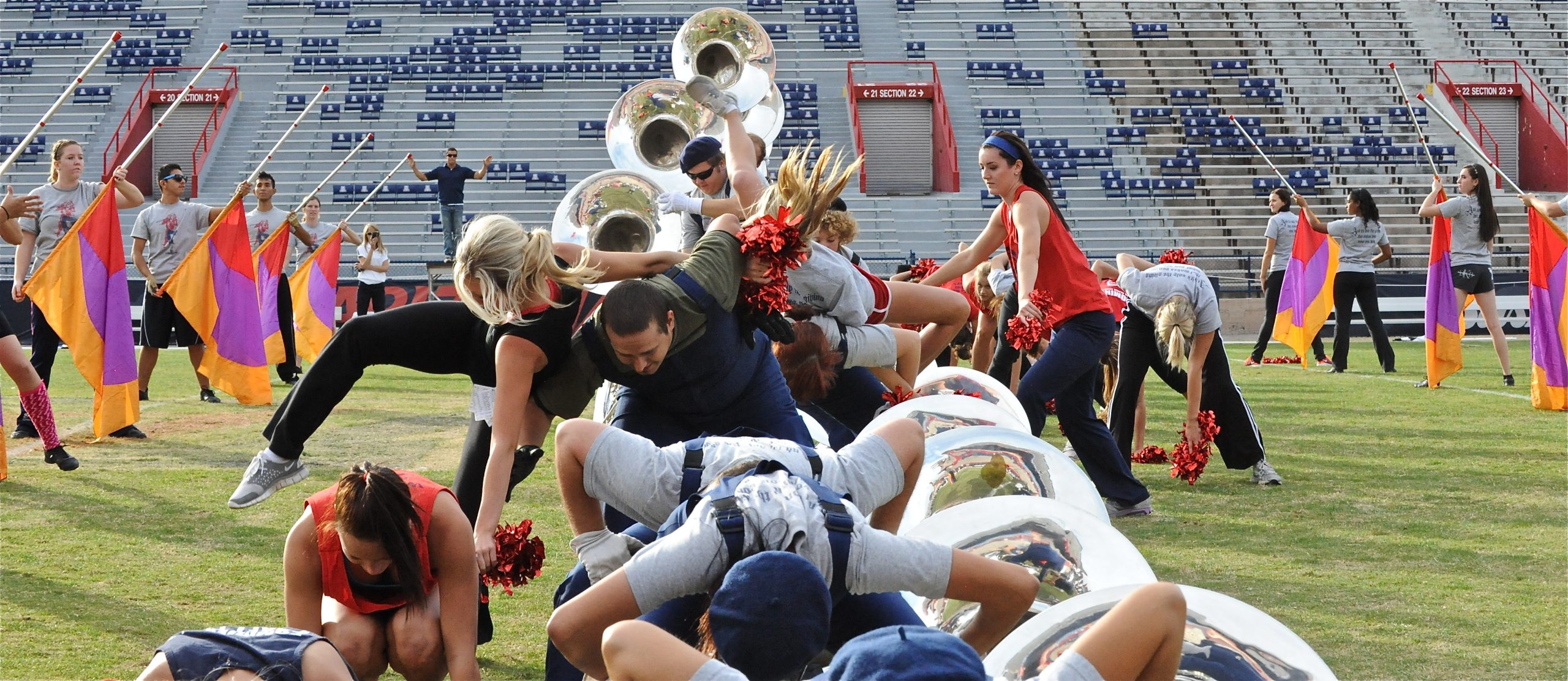 Pride Band Day Rehearsal