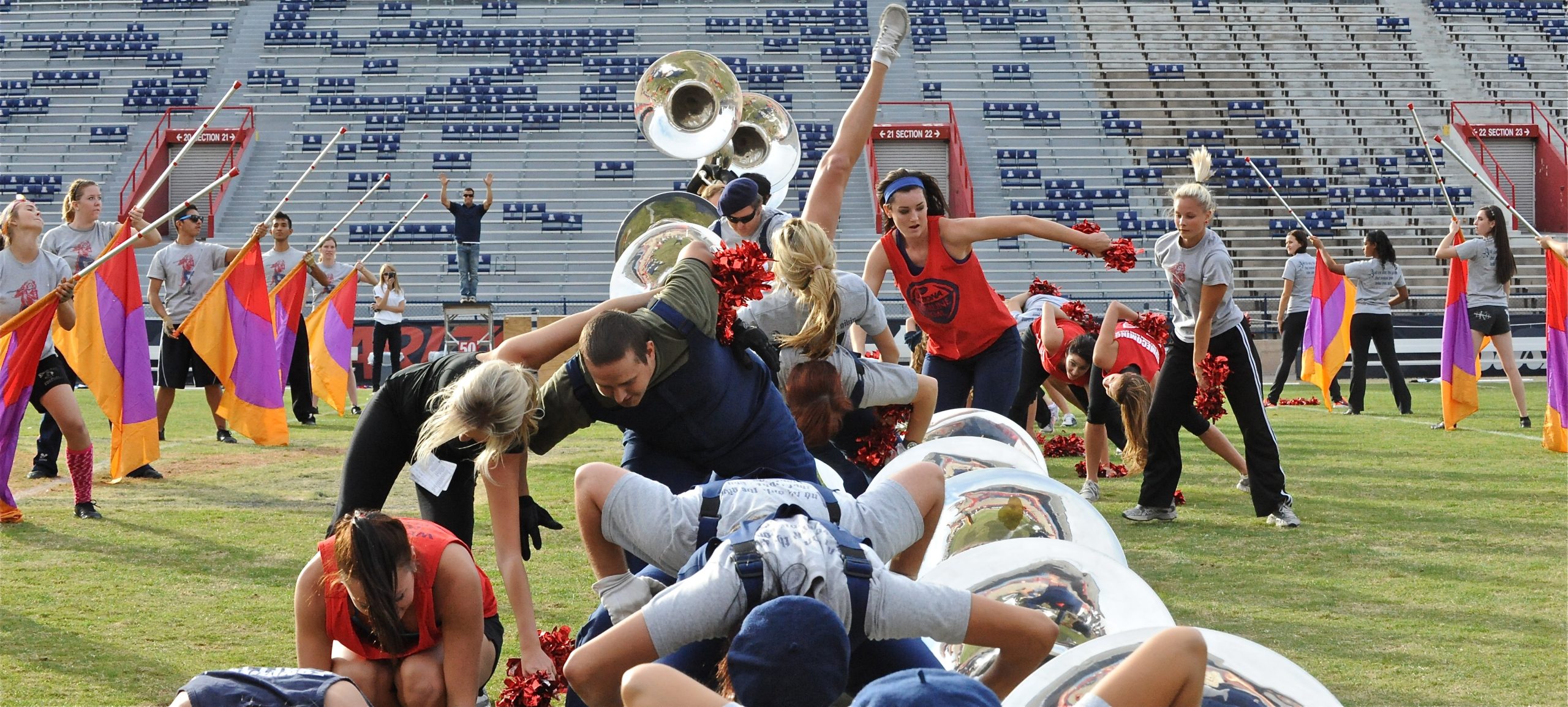 Pride Band Day Rehearsal
