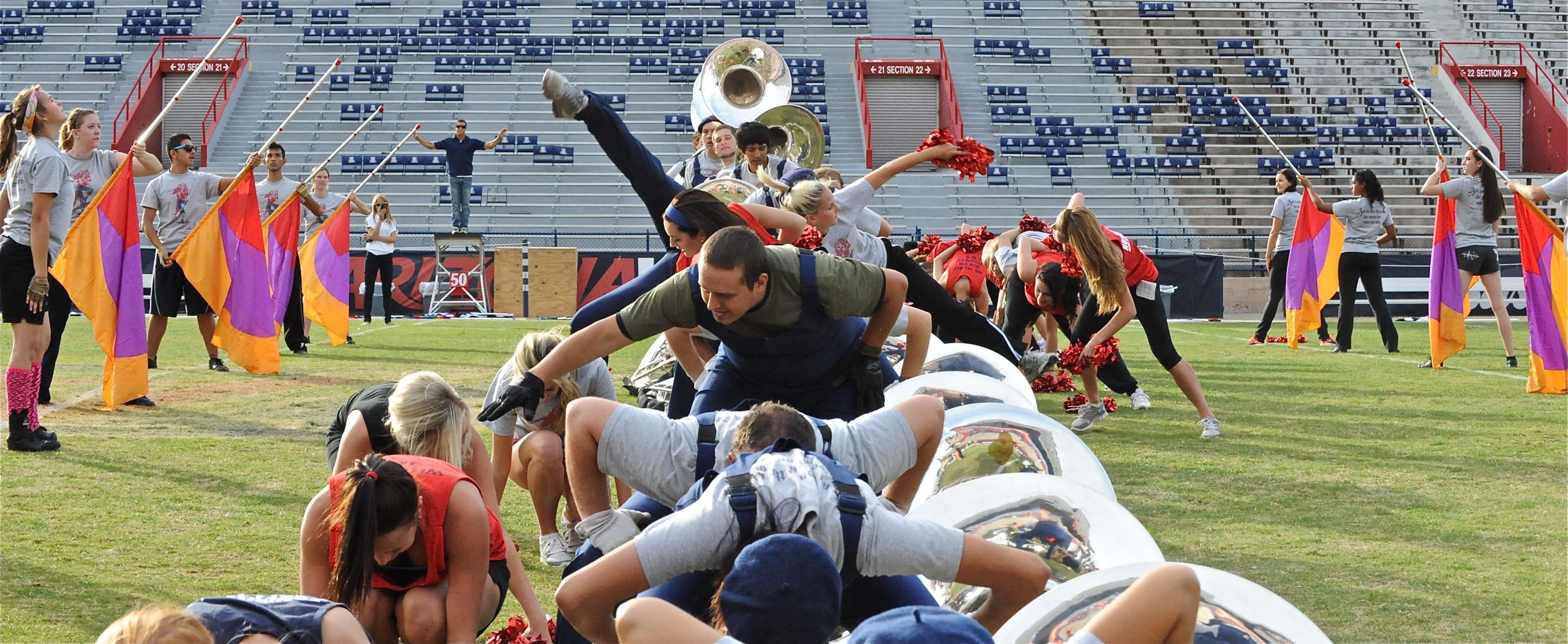 Pride Band Day Rehearsal