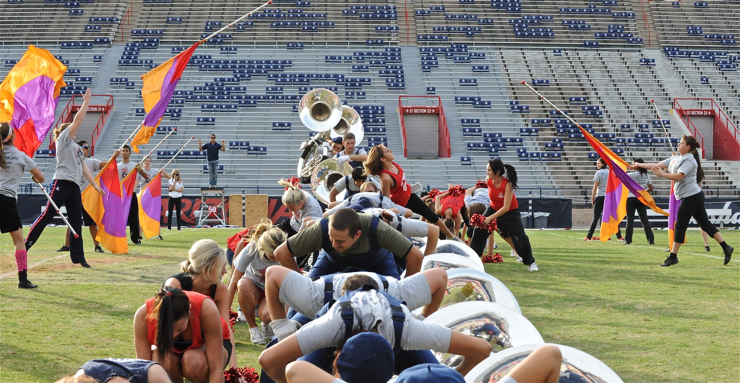 Pride Band Day Rehearsal