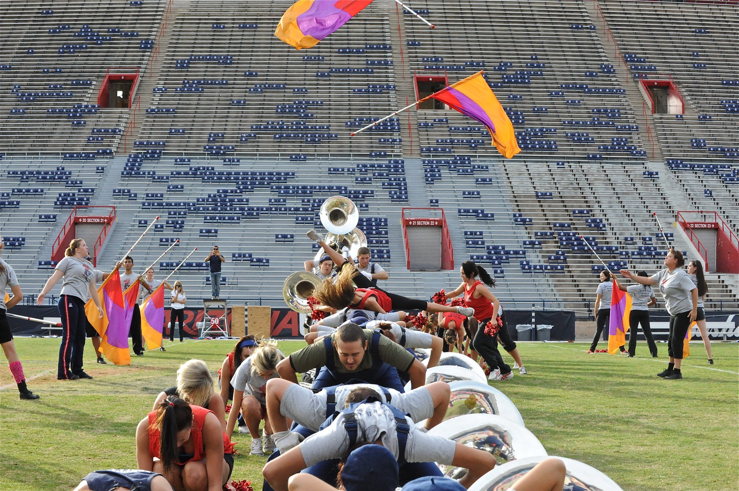 Pride Band Day Rehearsal