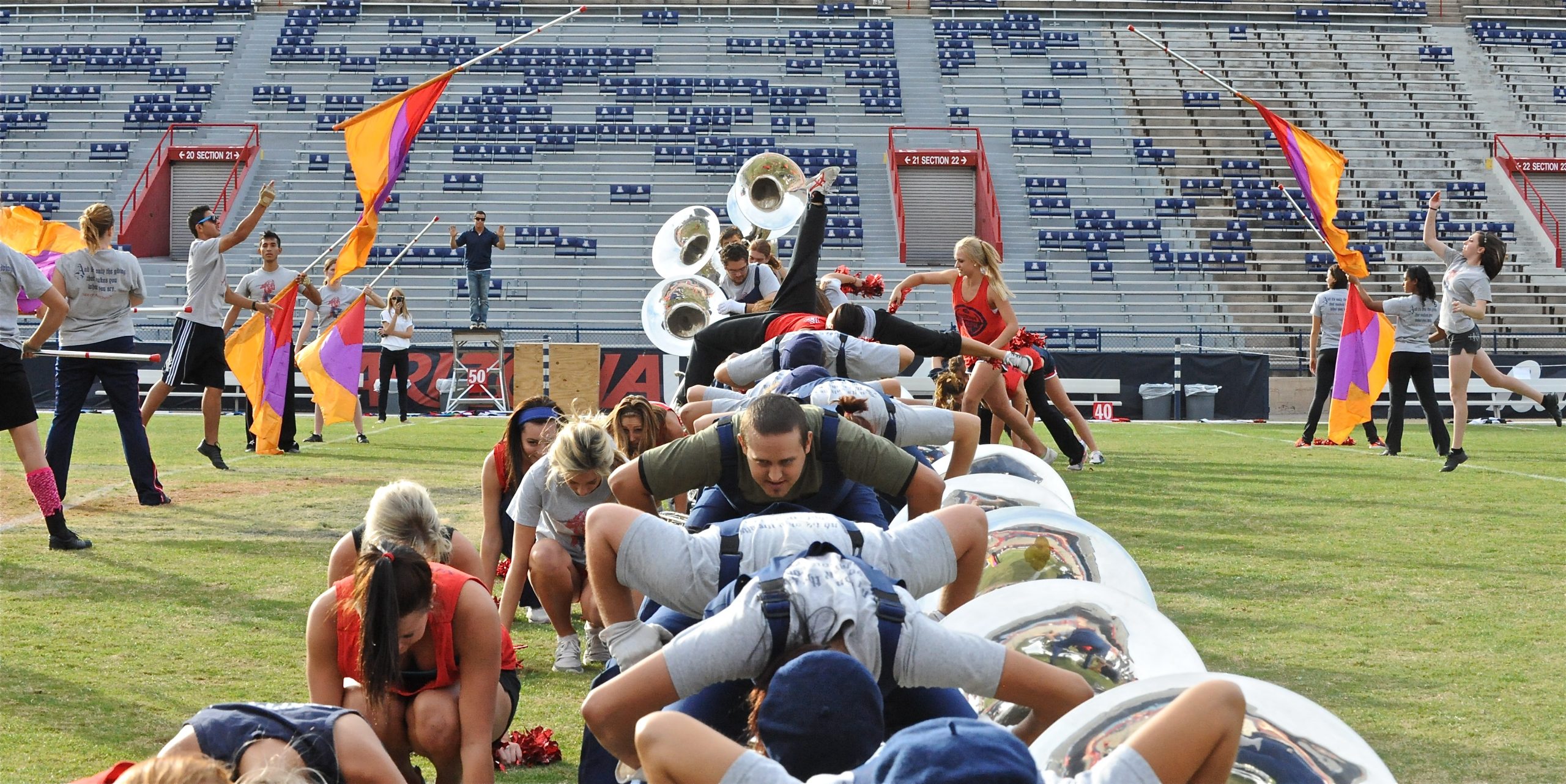 Pride Band Day Rehearsal