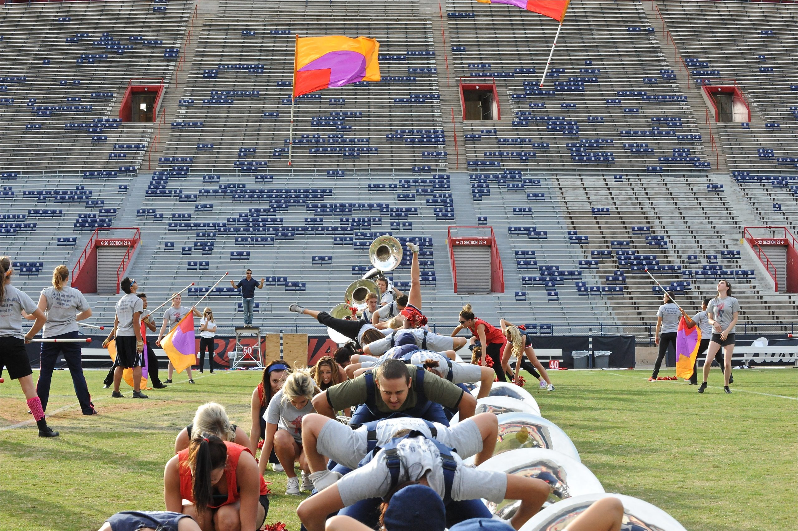Pride Band Day Rehearsal