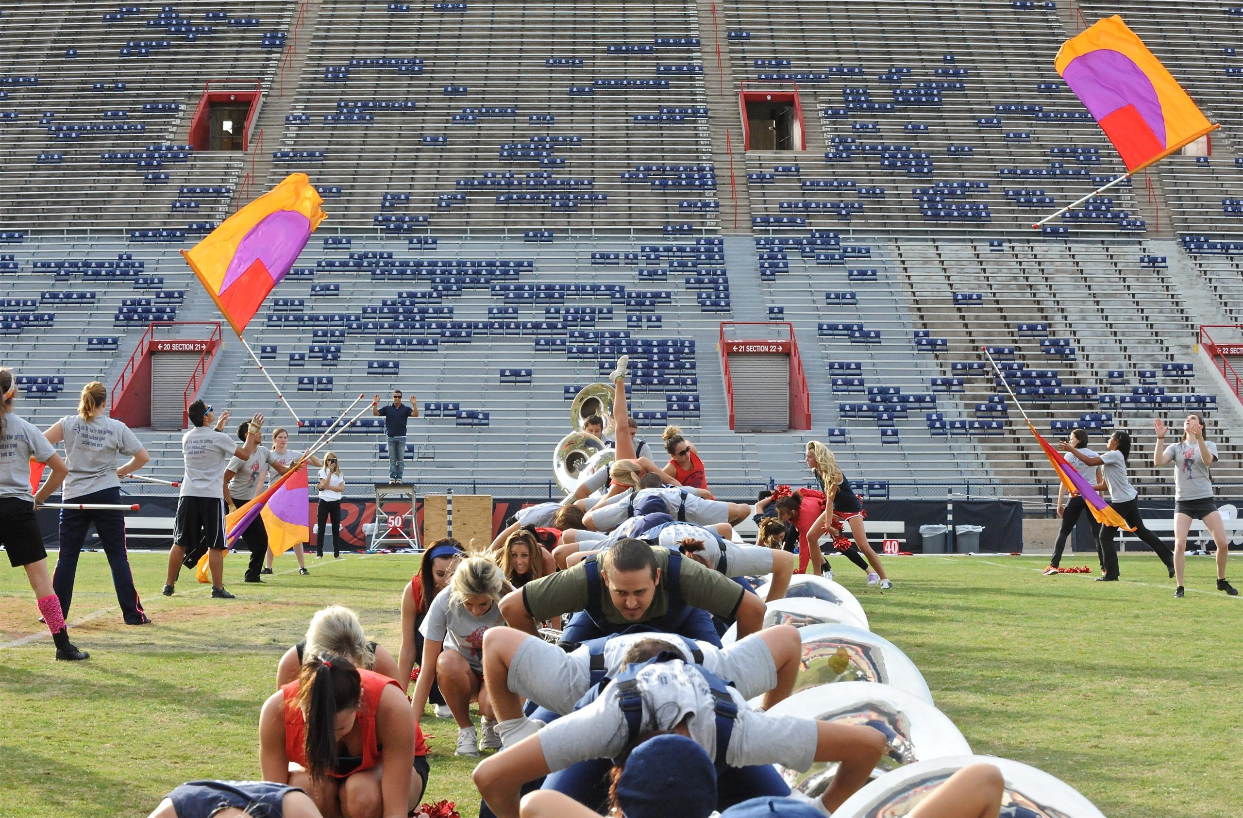 Pride Band Day Rehearsal