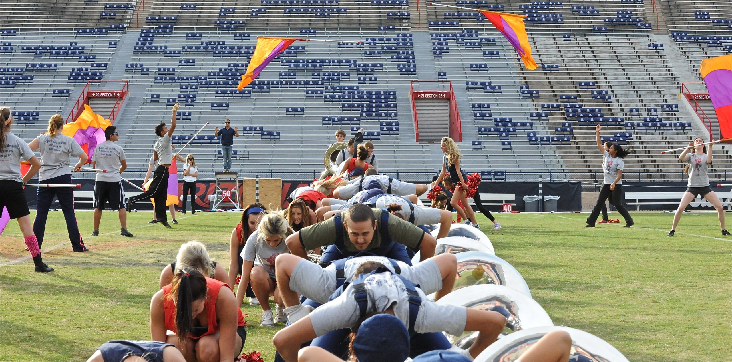 Pride Band Day Rehearsal