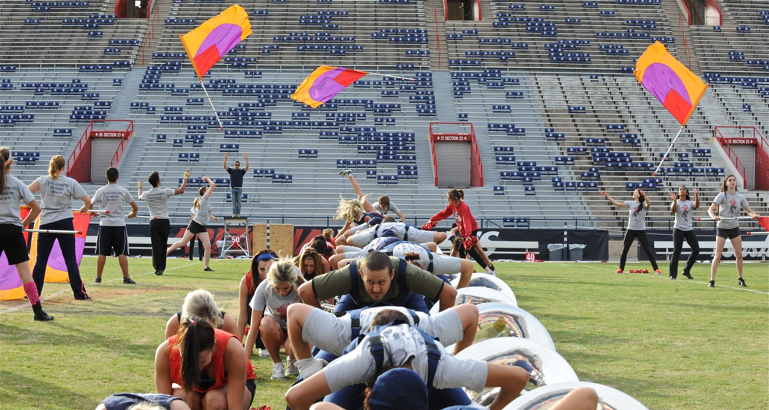 Pride Band Day Rehearsal