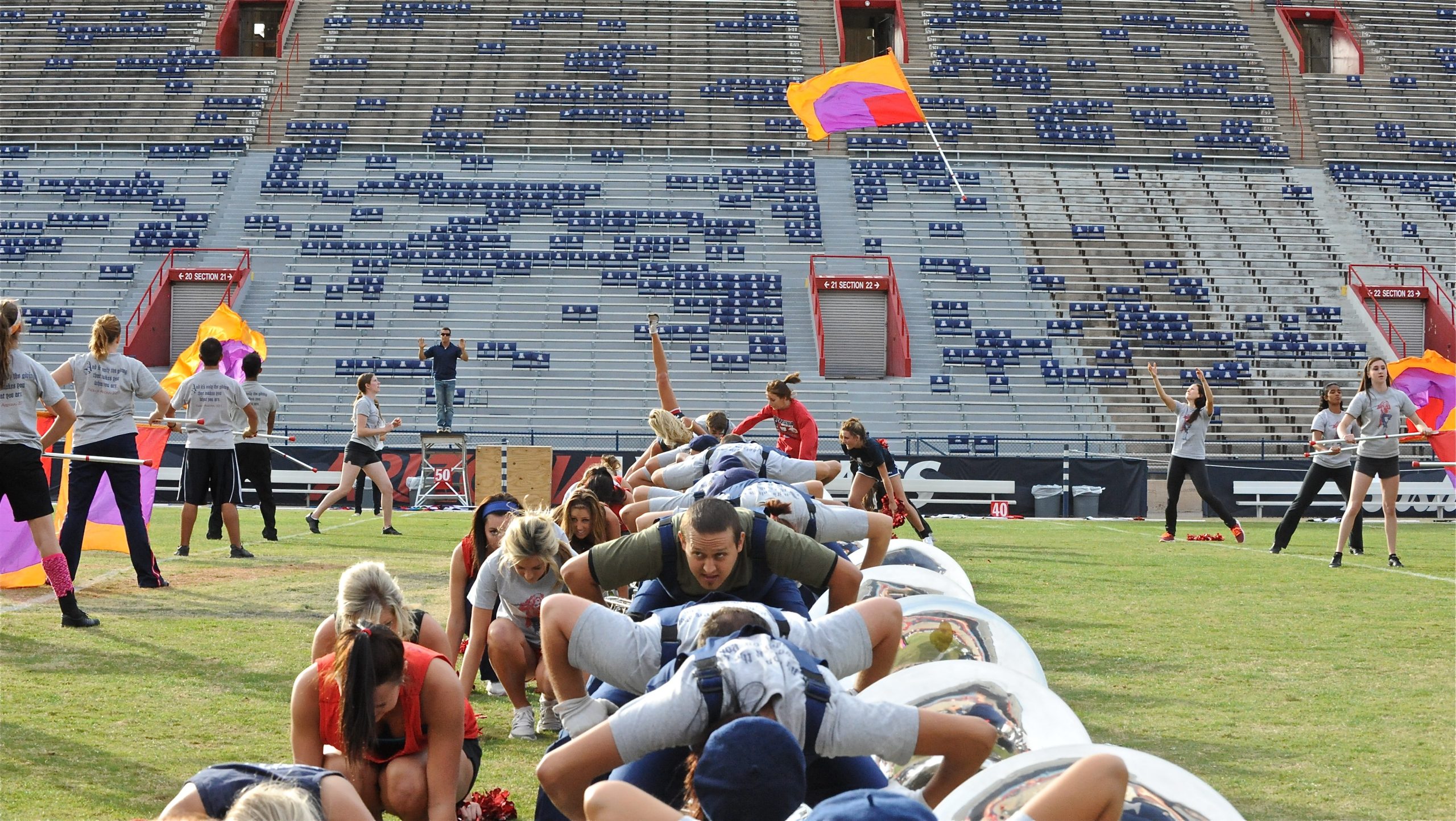 Pride Band Day Rehearsal