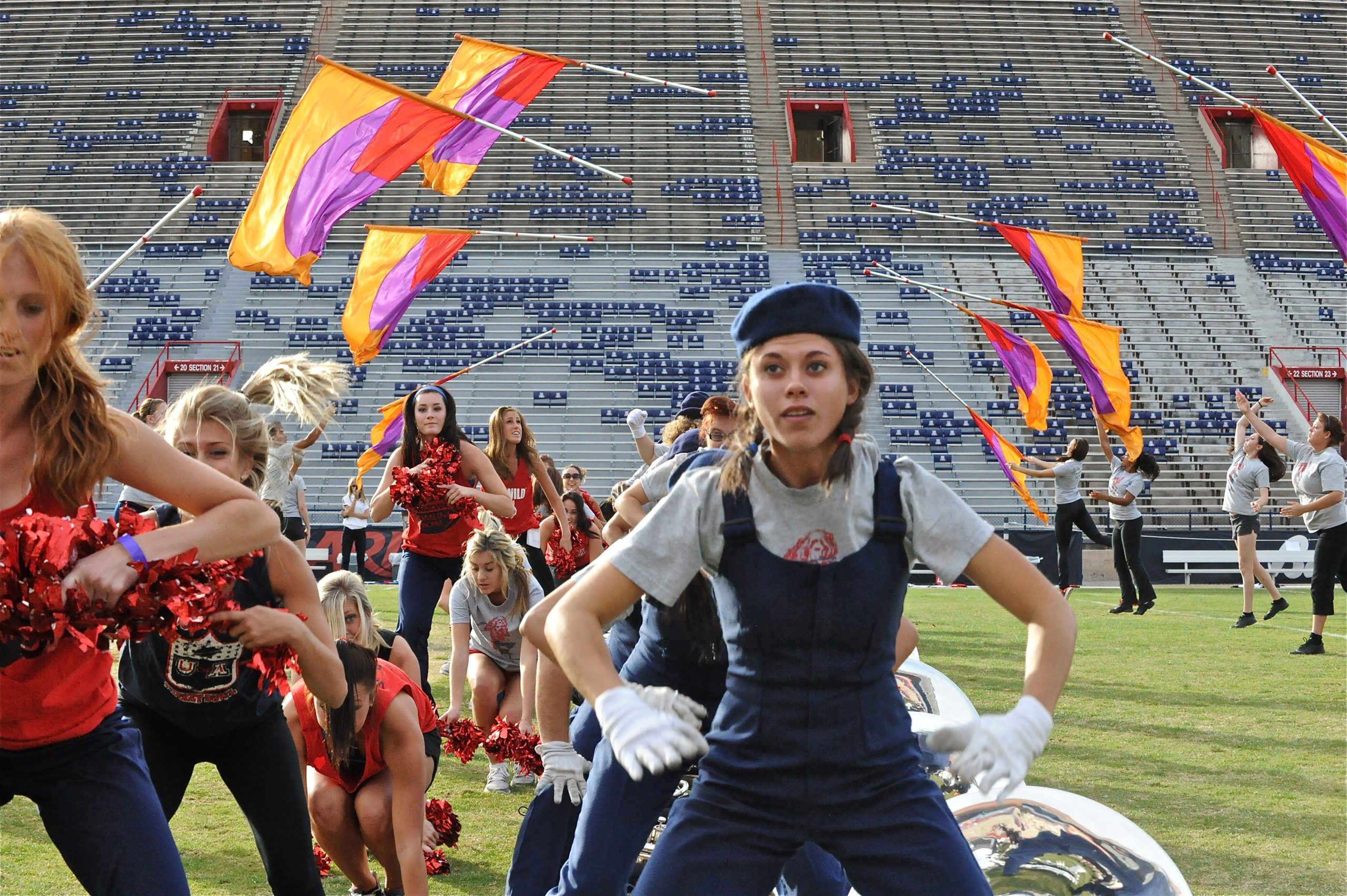 Pride Band Day Rehearsal