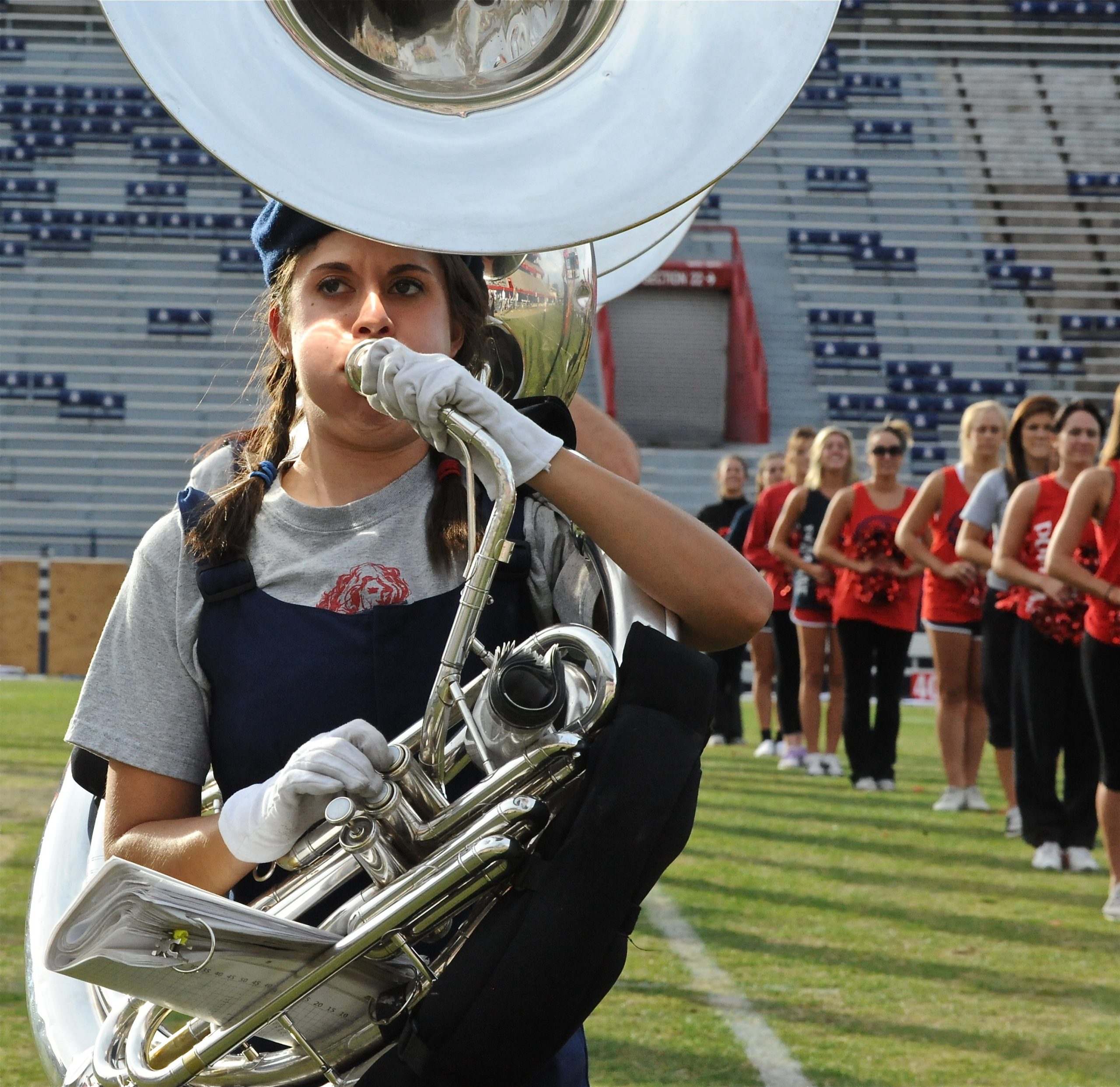 Pride Band Day Rehearsal