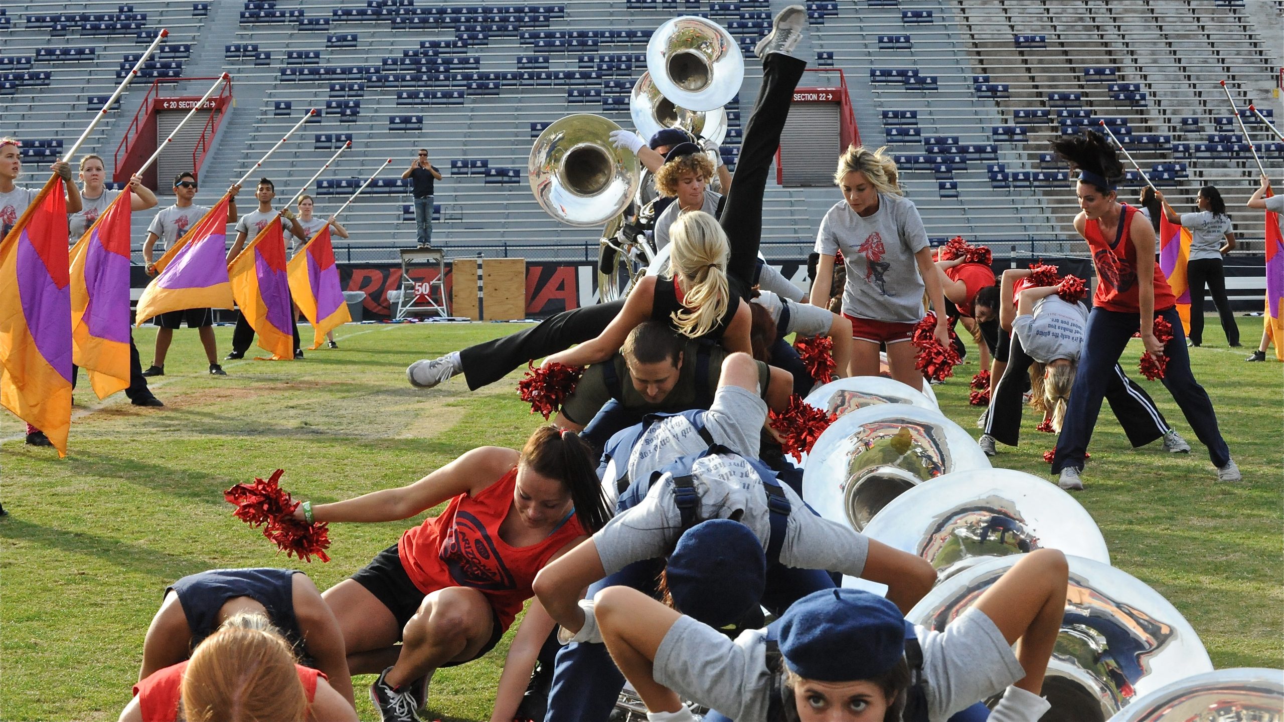 Pride Band Day Rehearsal