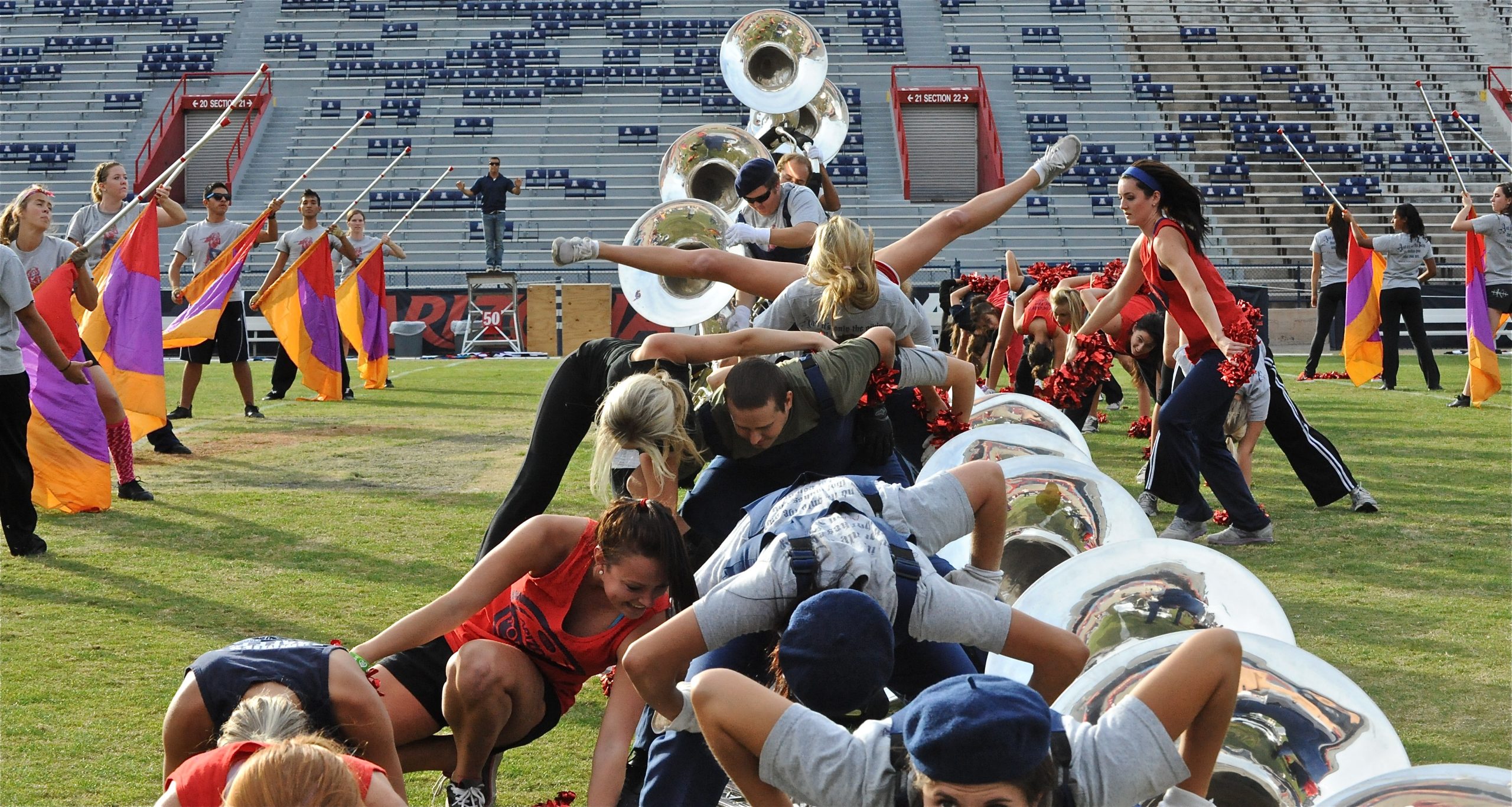 Pride Band Day Rehearsal