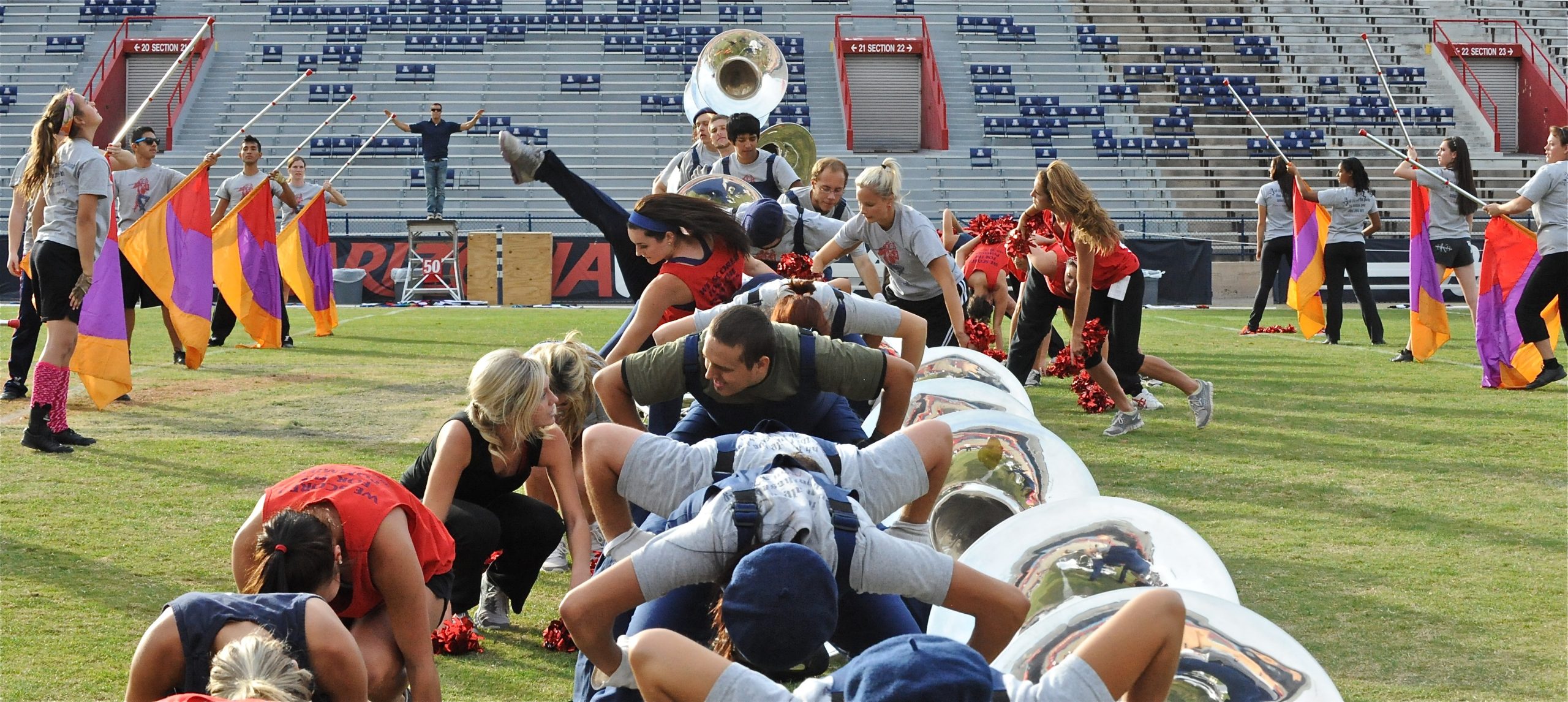 Pride Band Day Rehearsal