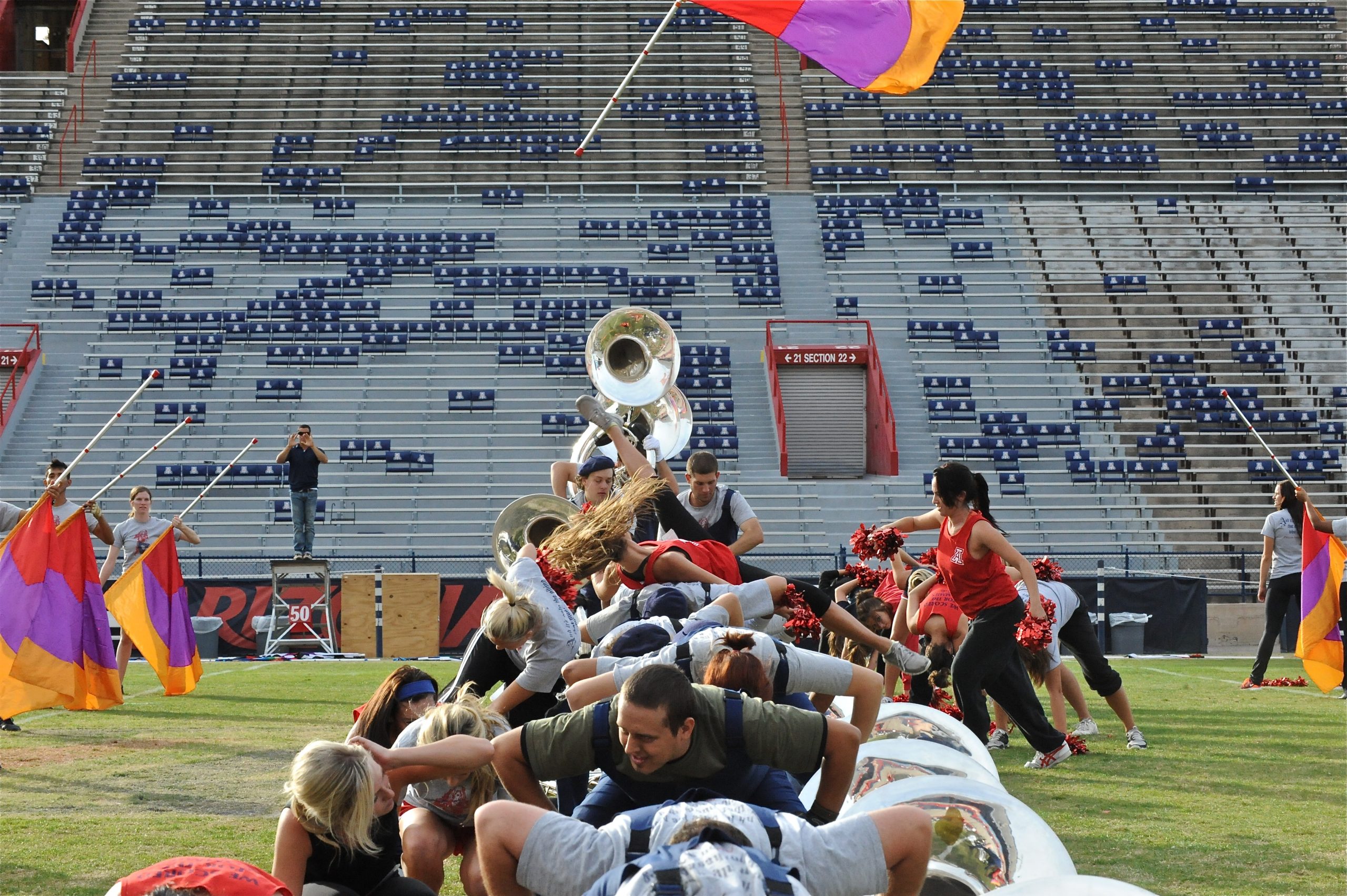 Pride Band Day Rehearsal