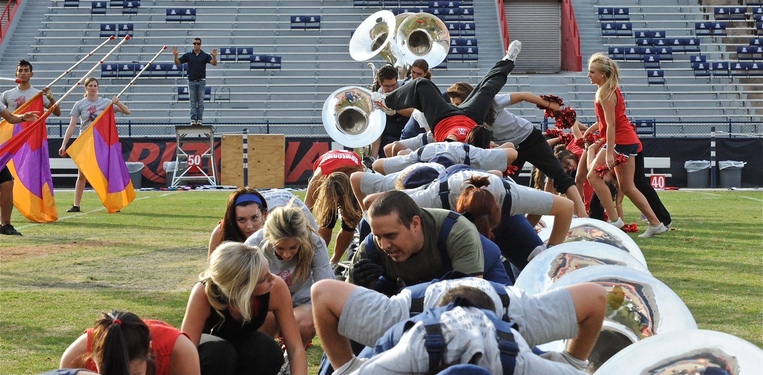 Pride Band Day Rehearsal