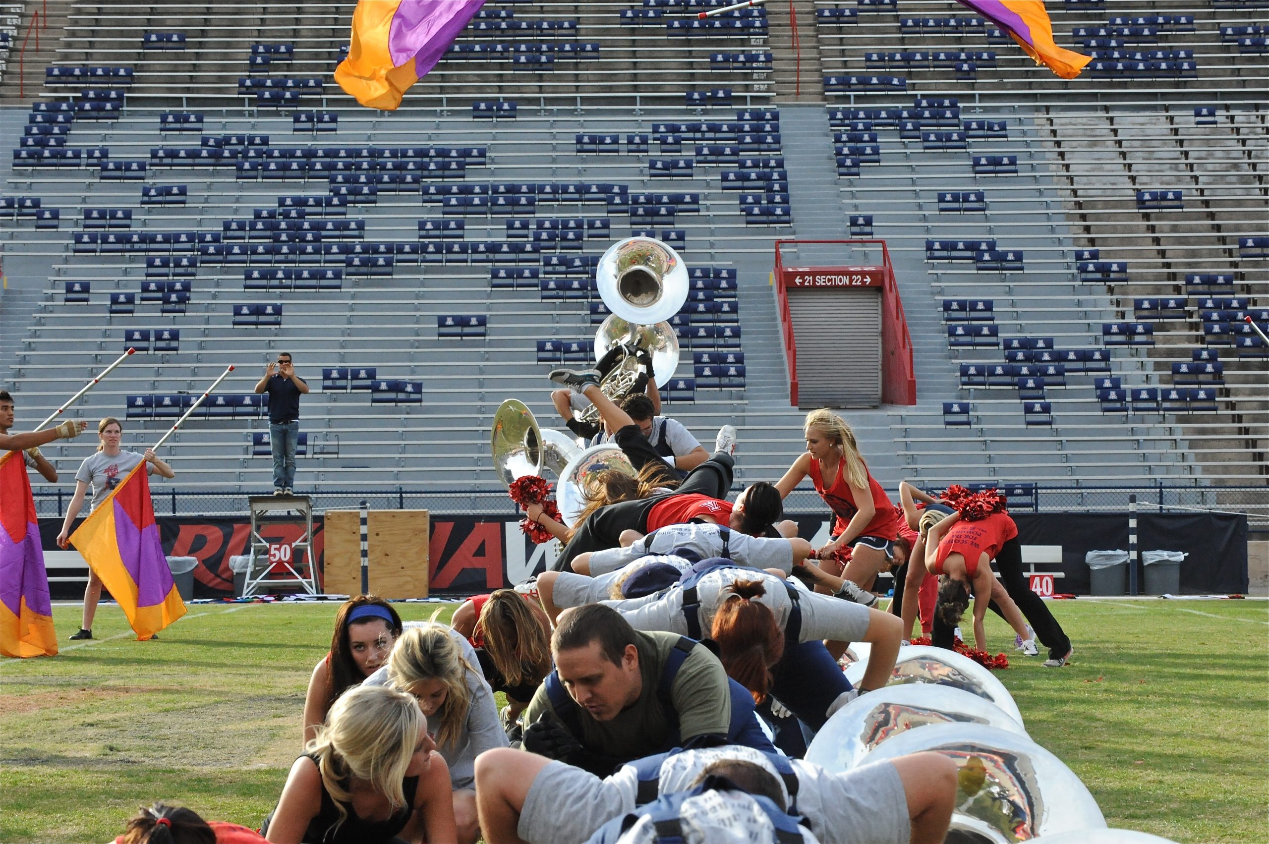Pride Band Day Rehearsal