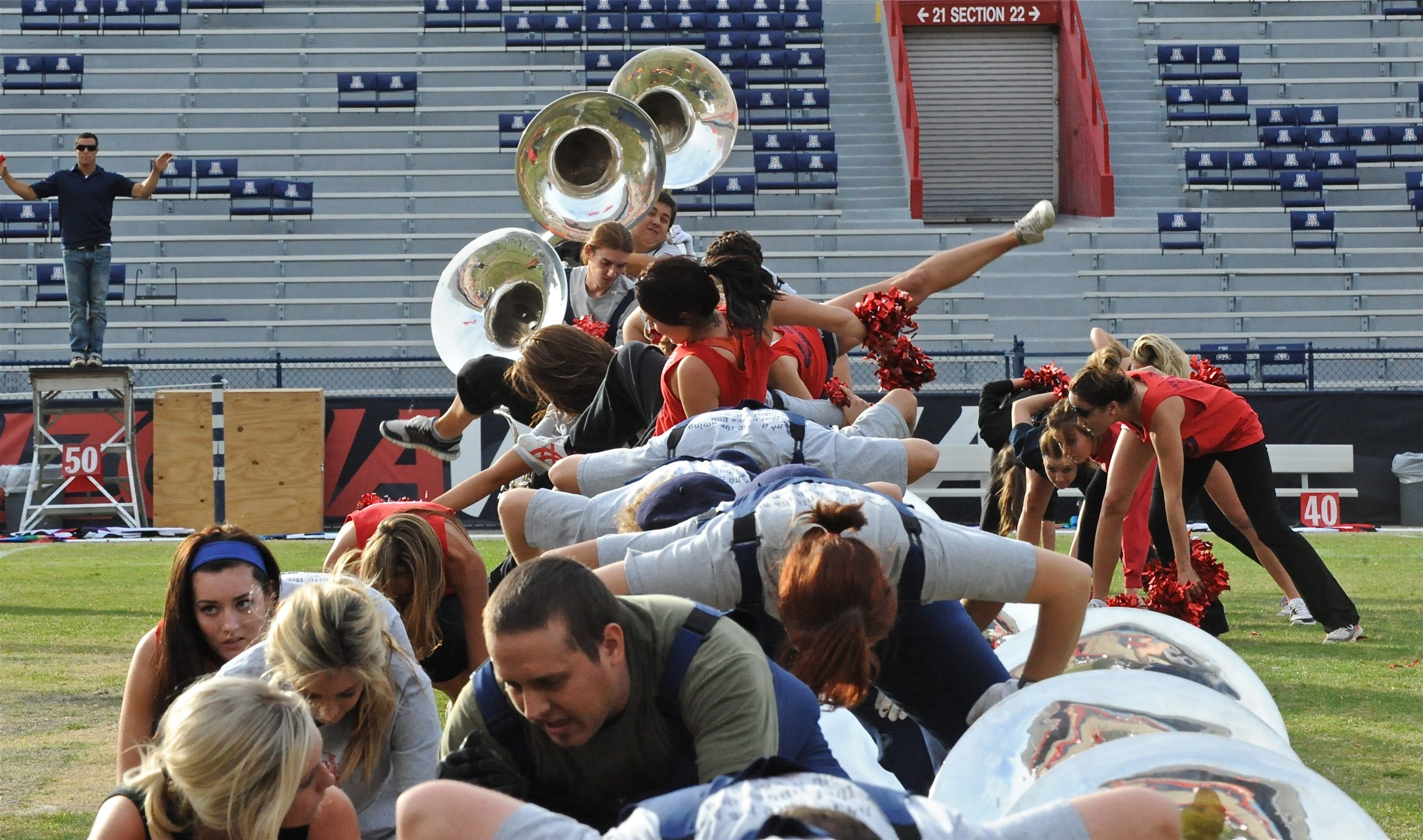 Pride Band Day Rehearsal