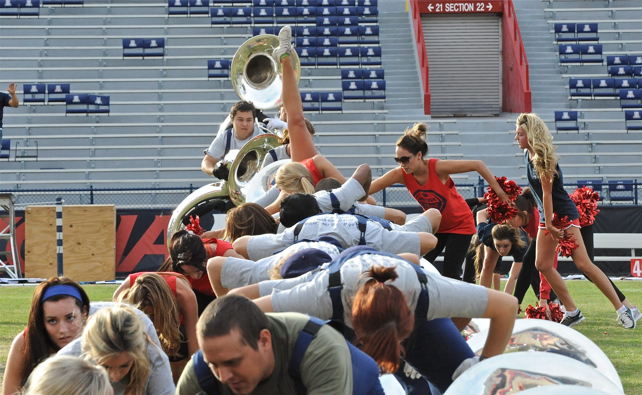 Pride Band Day Rehearsal
