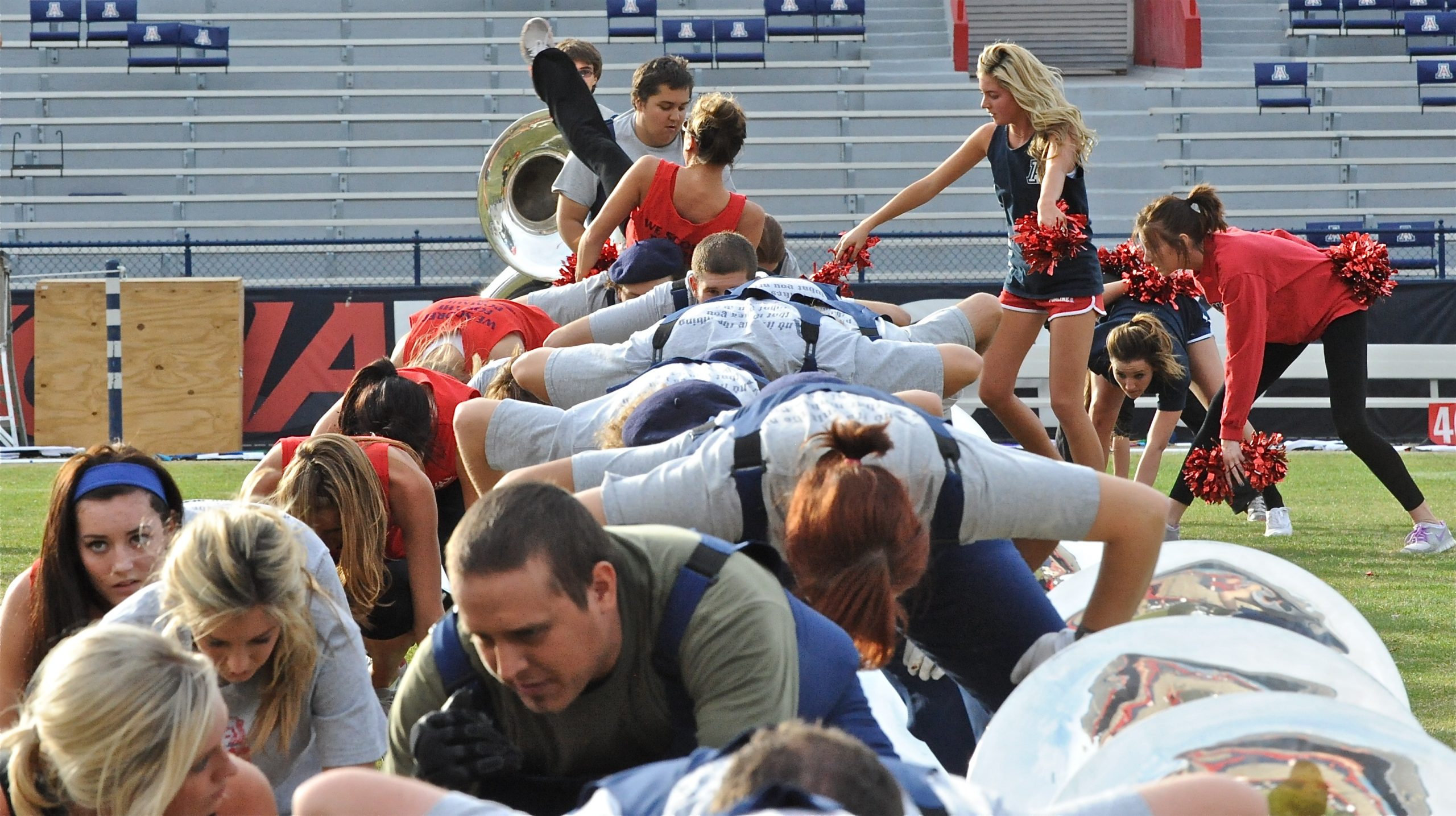 Pride Band Day Rehearsal