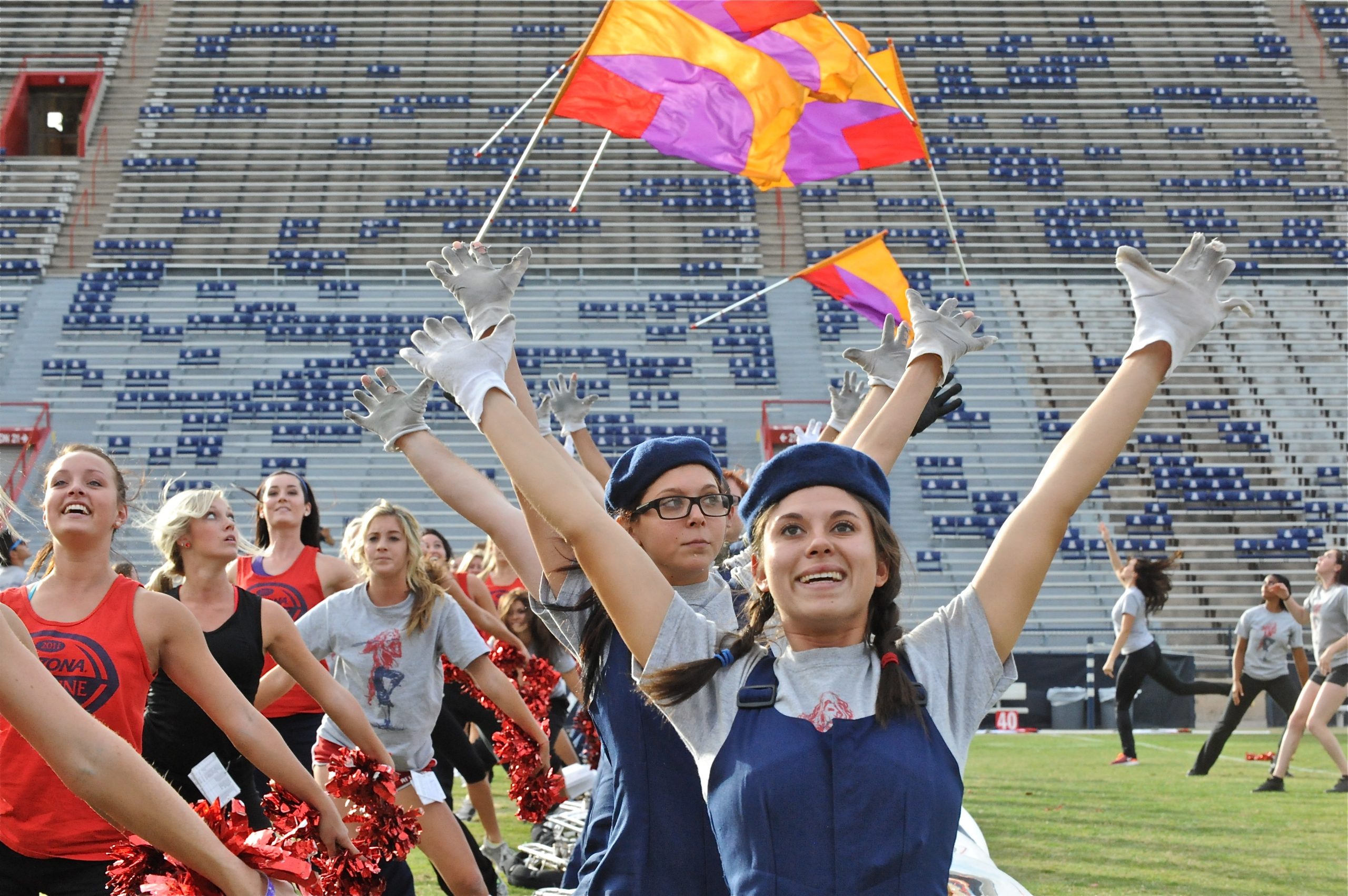 Pride Band Day Rehearsal