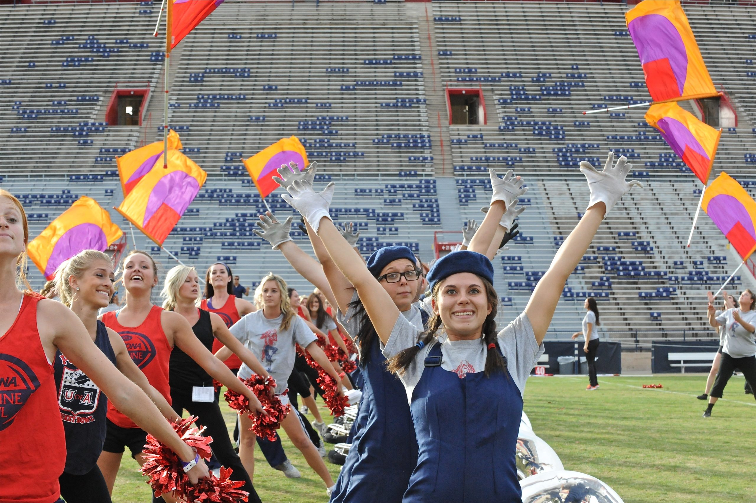 Pride Band Day Rehearsal