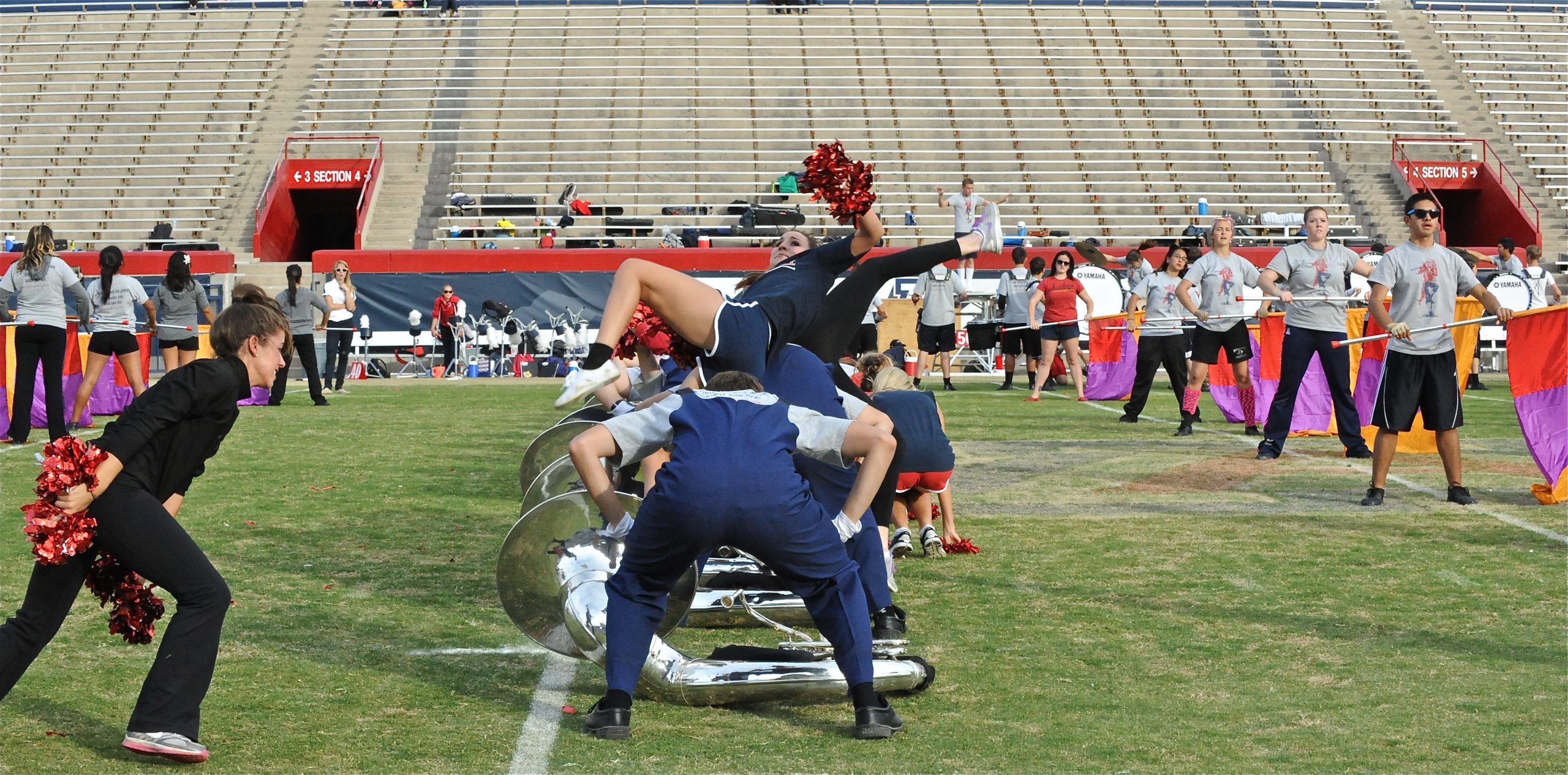 Pride Band Day Rehearsal