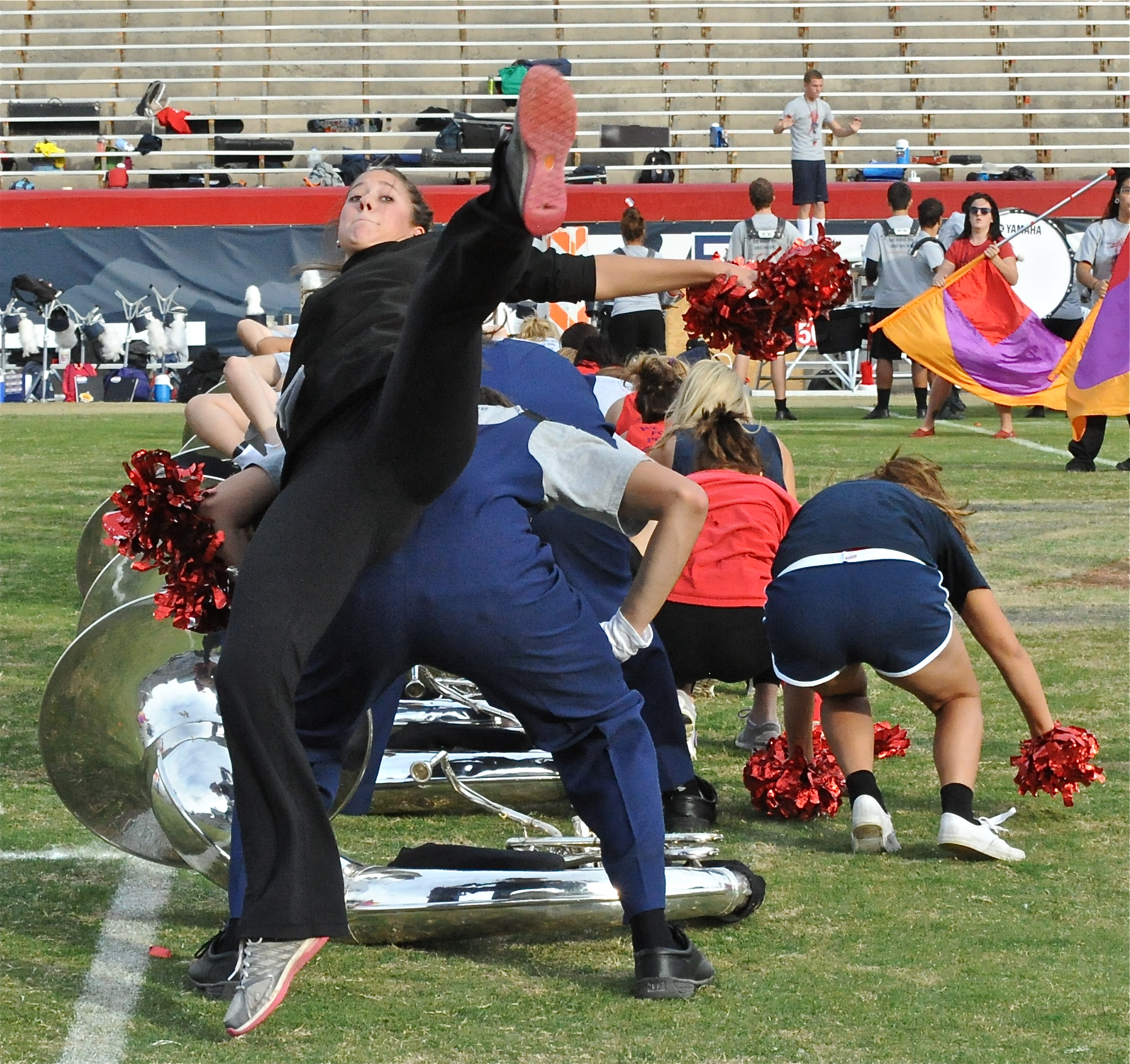 Pride Band Day Rehearsal