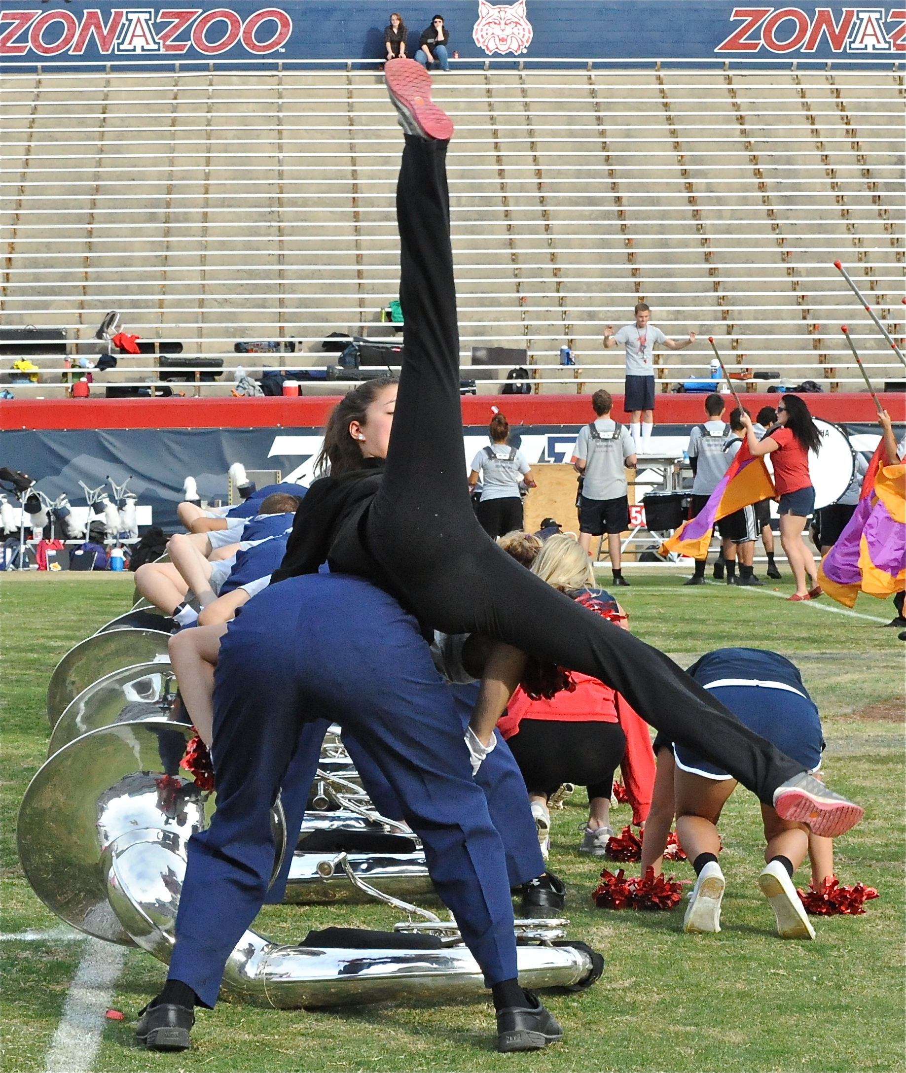 Pride Band Day Rehearsal