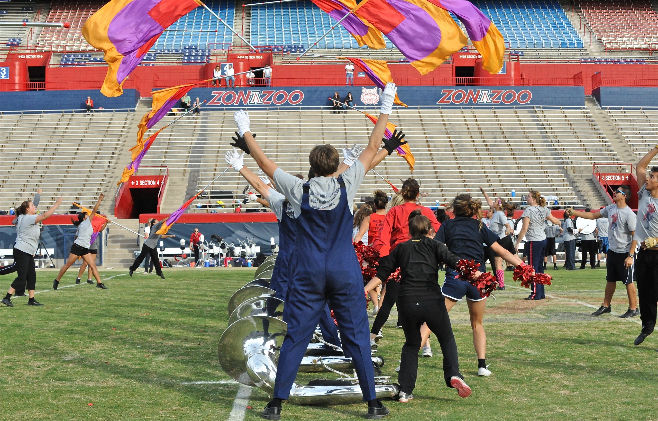 Pride Band Day Rehearsal