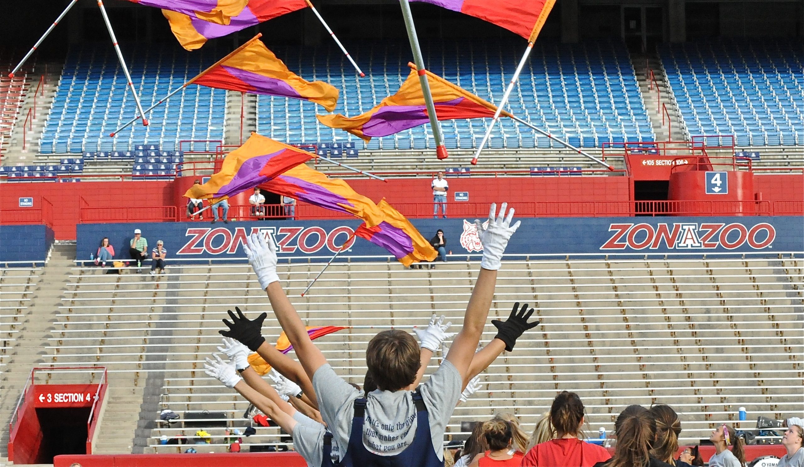 Pride Band Day Rehearsal