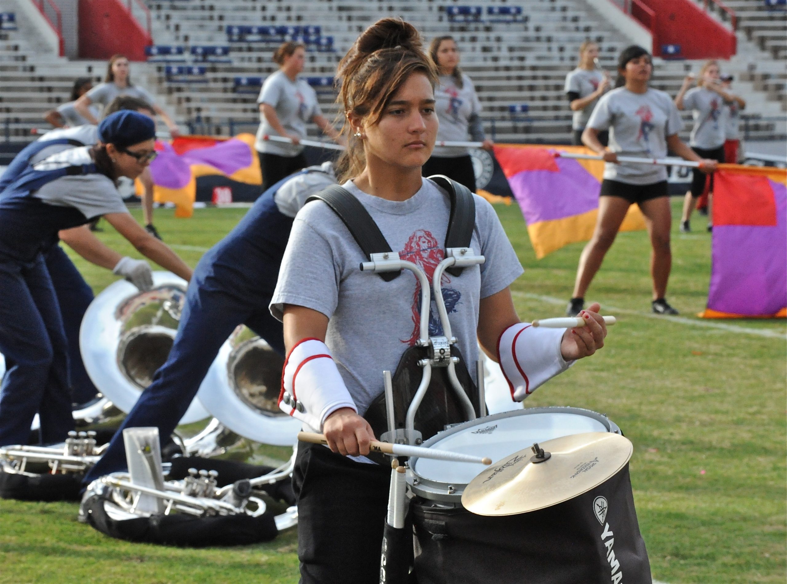 Pride Band Day Rehearsal