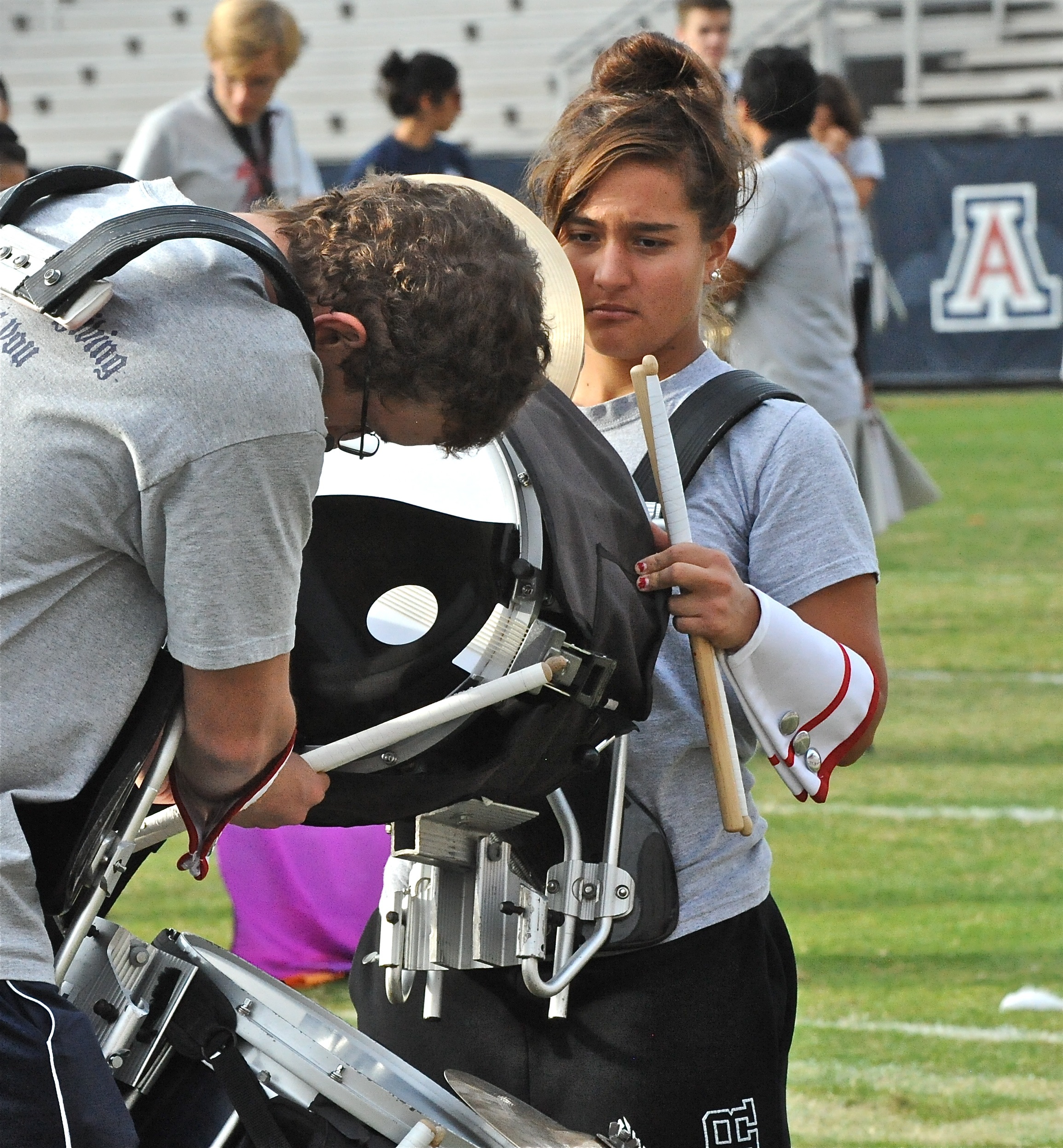 Pride Band Day Rehearsal