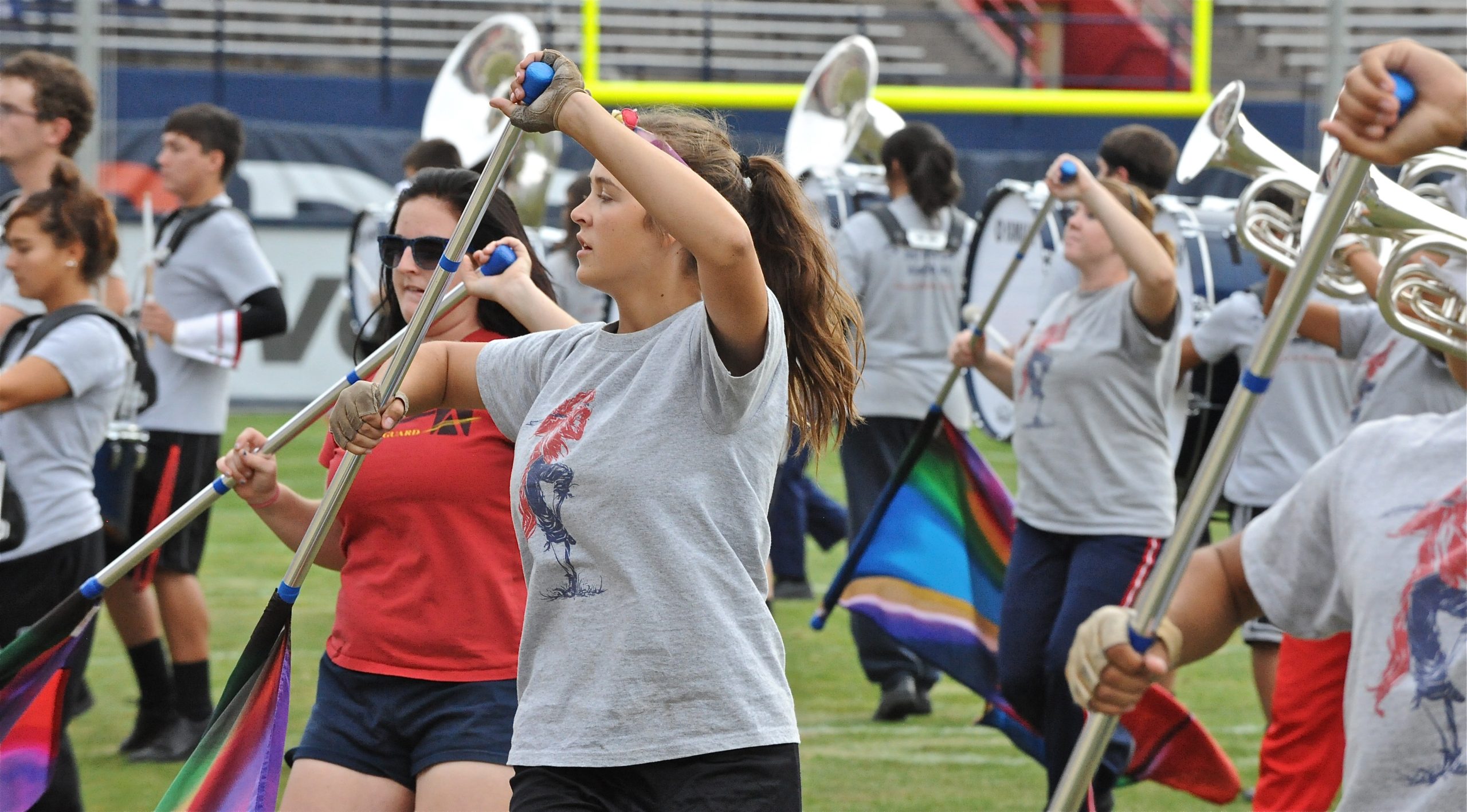 Pride Band Day Rehearsal