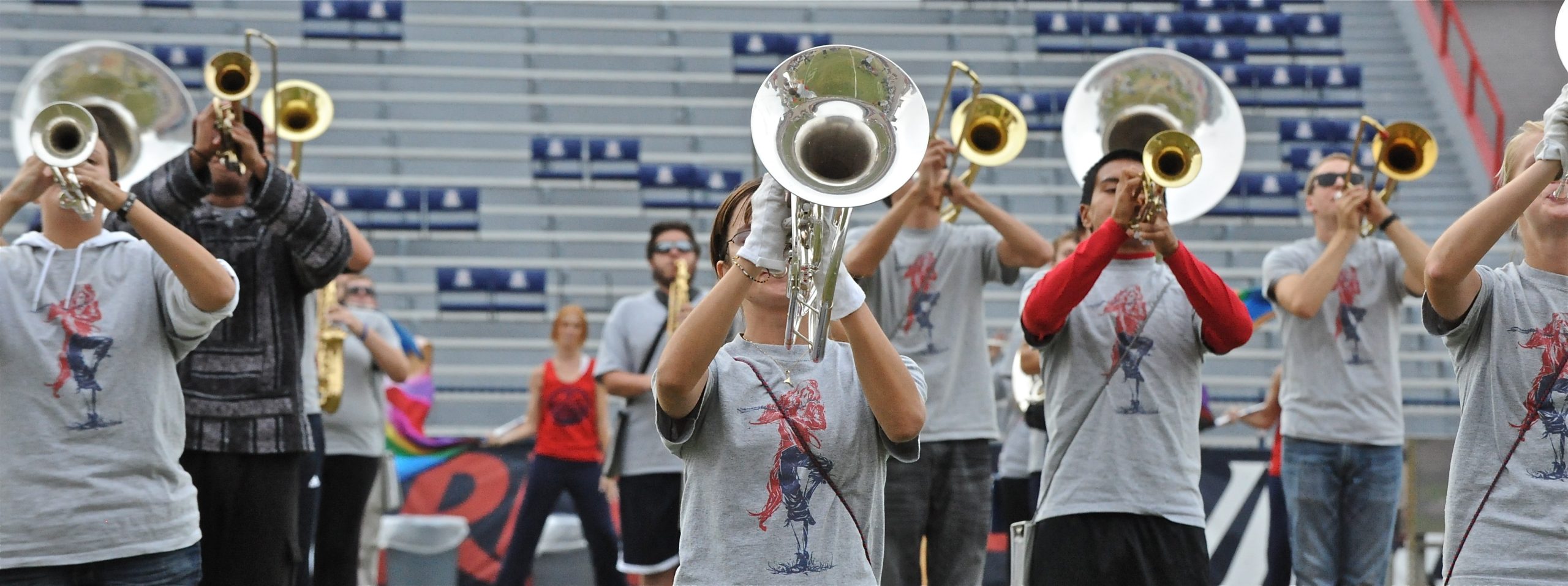 Pride Band Day Rehearsal