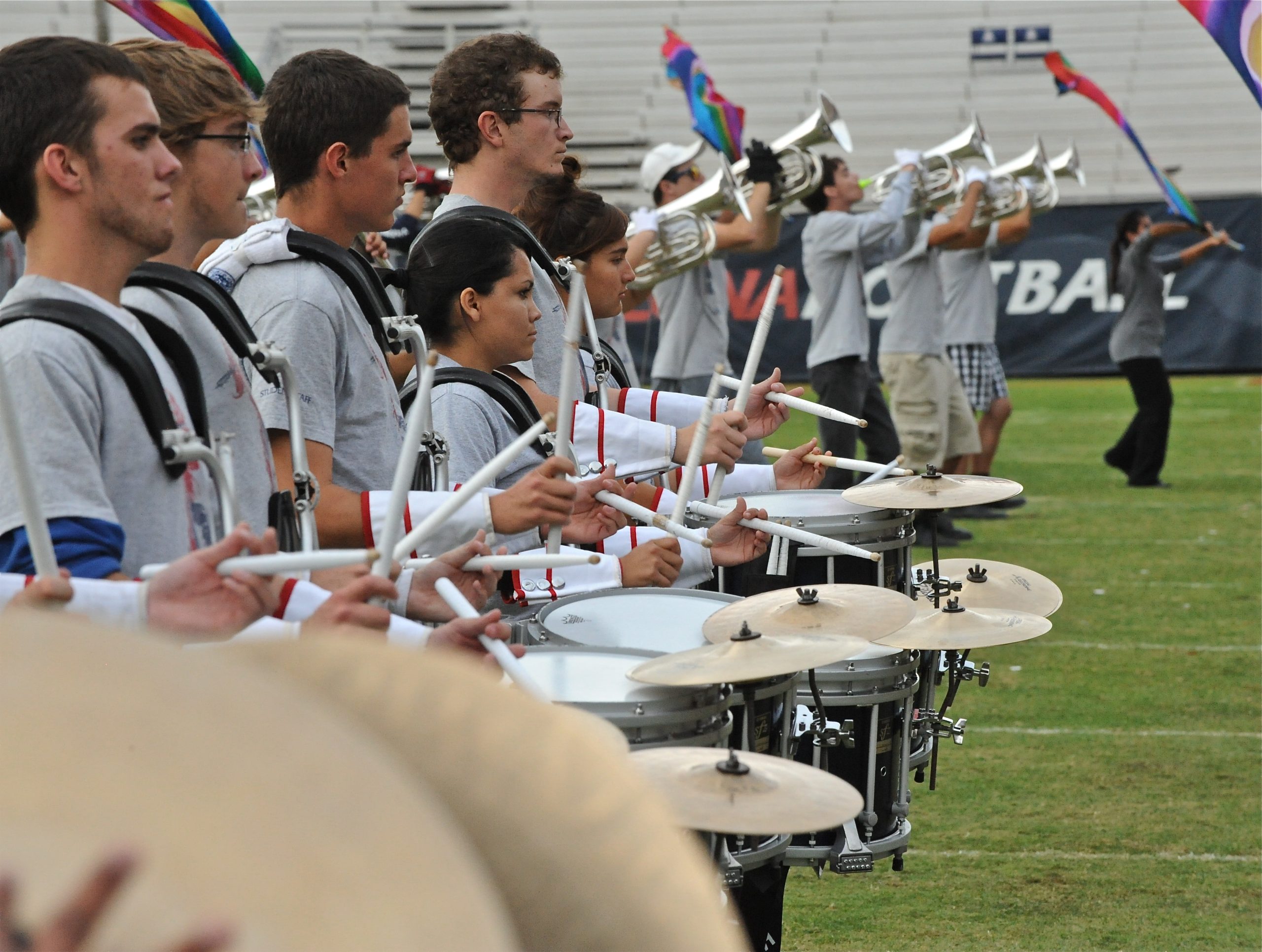 Pride Band Day Rehearsal
