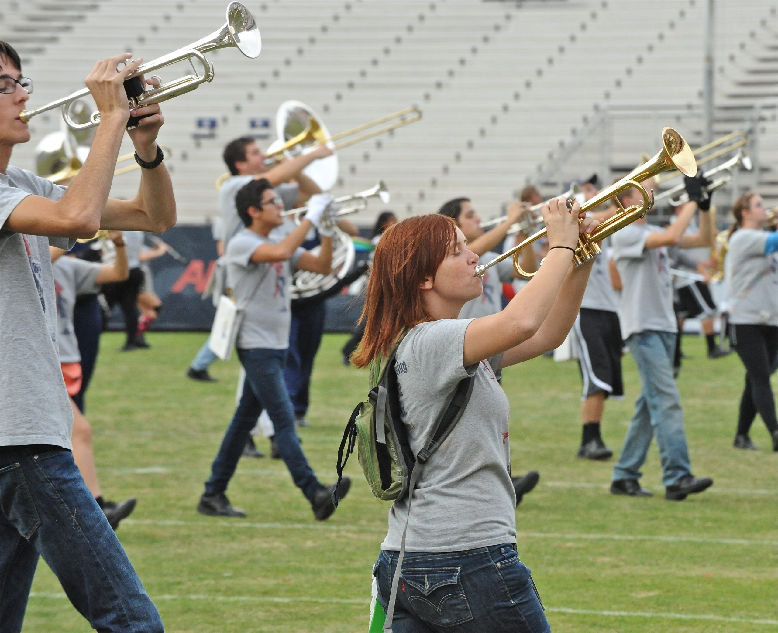 Pride Band Day Rehearsal