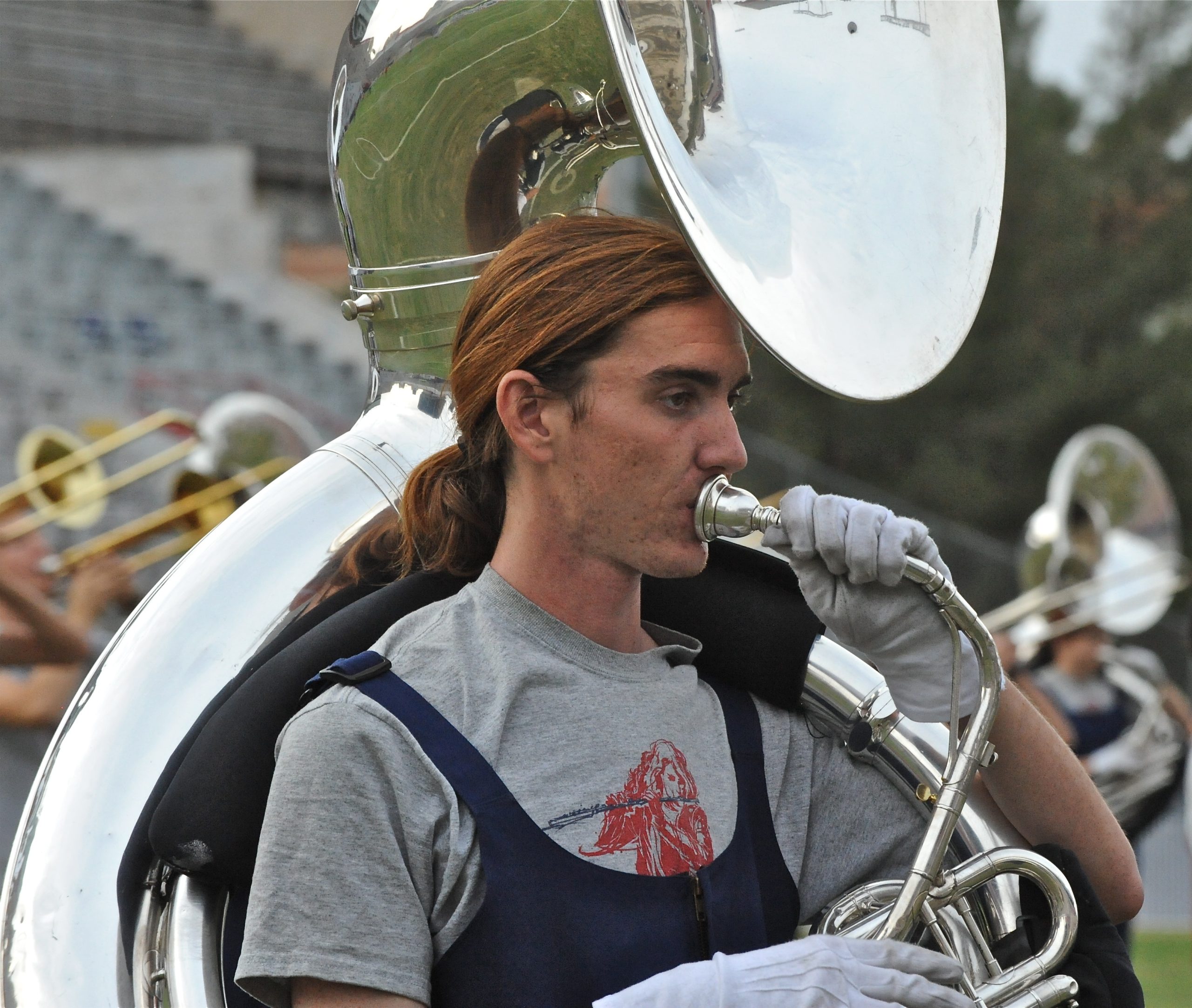 Pride Band Day Rehearsal