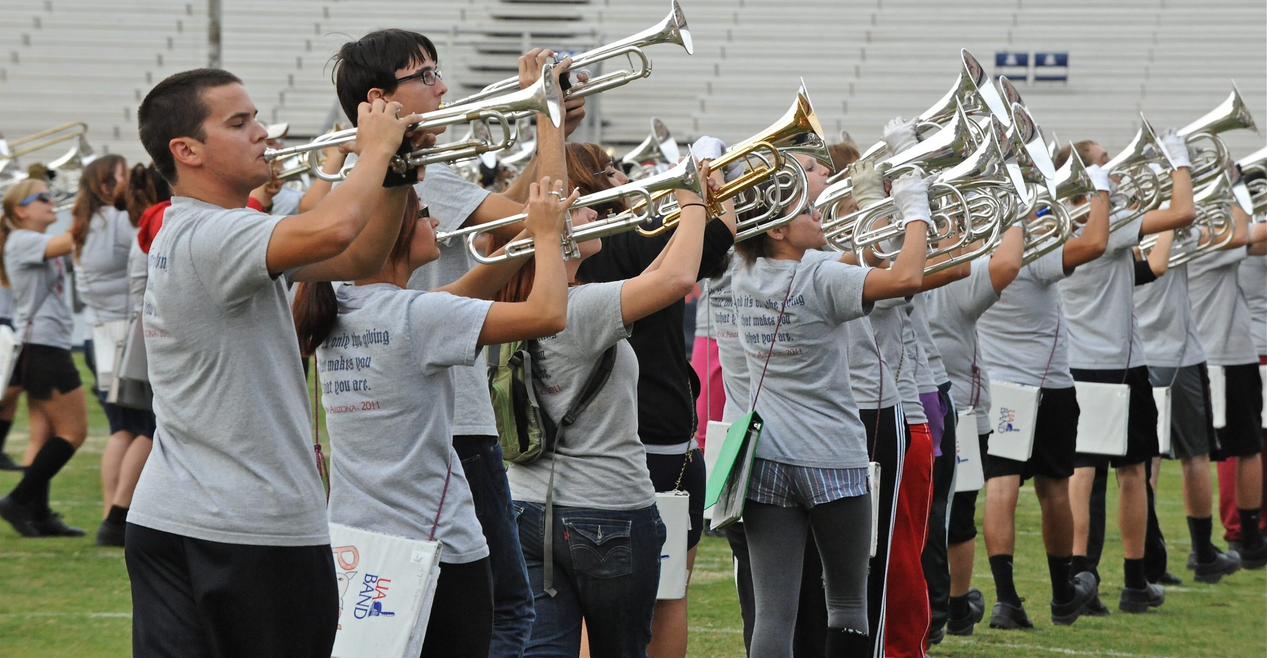 Pride Band Day Rehearsal