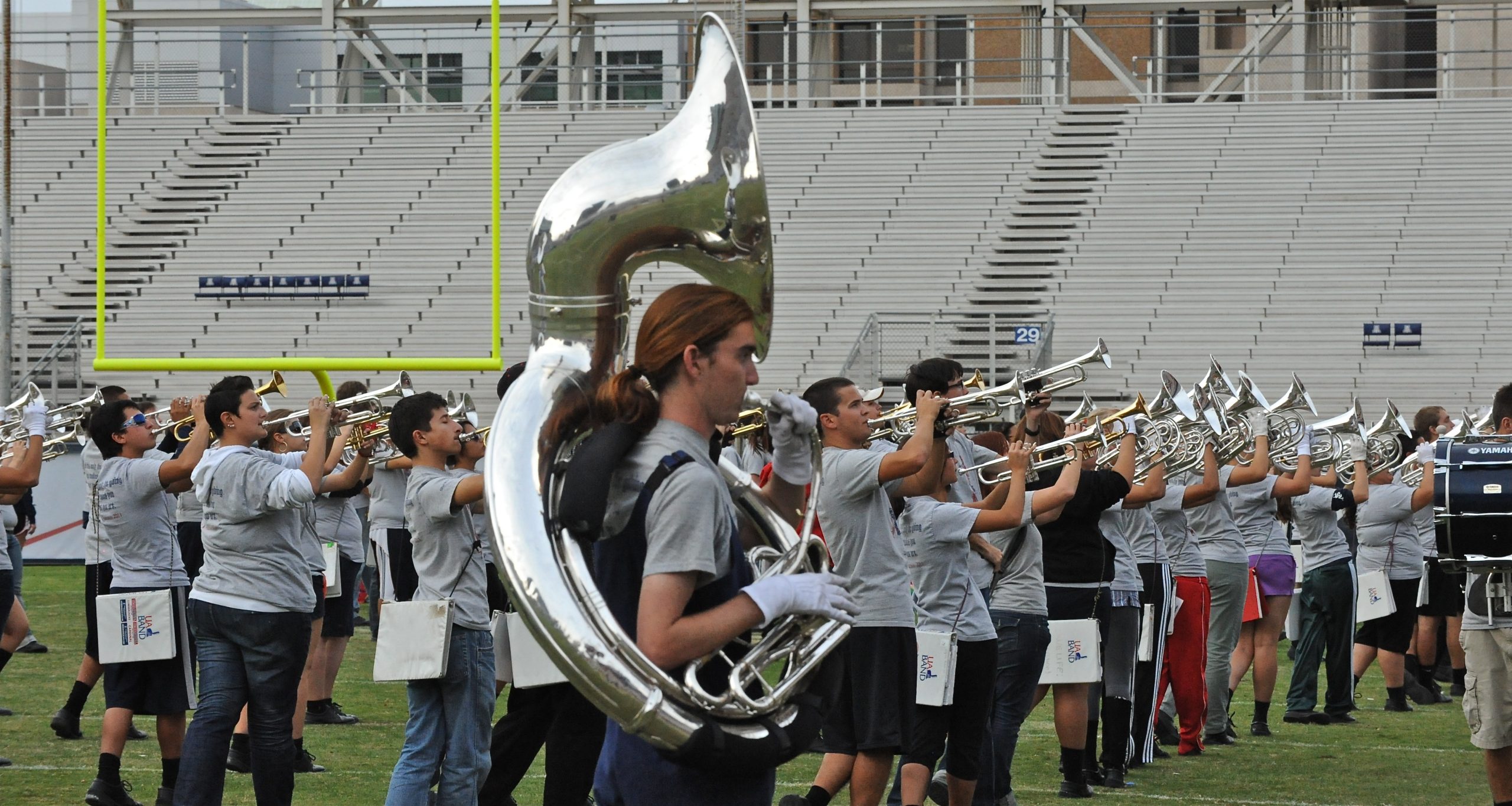 Pride Band Day Rehearsal